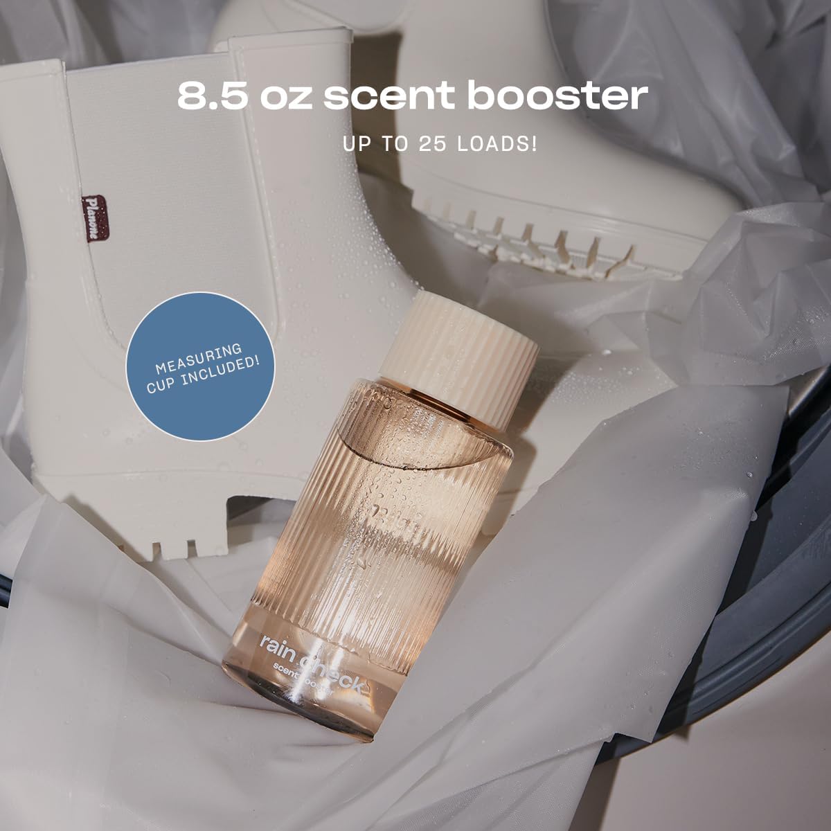 Snif Rain Check Scent Booster, Clean and Crisp Scent, 25 Loads, Non-Irritating to Skin, Clean, Non-Toxic, Vegan, Cruelty Free, 8.5oz