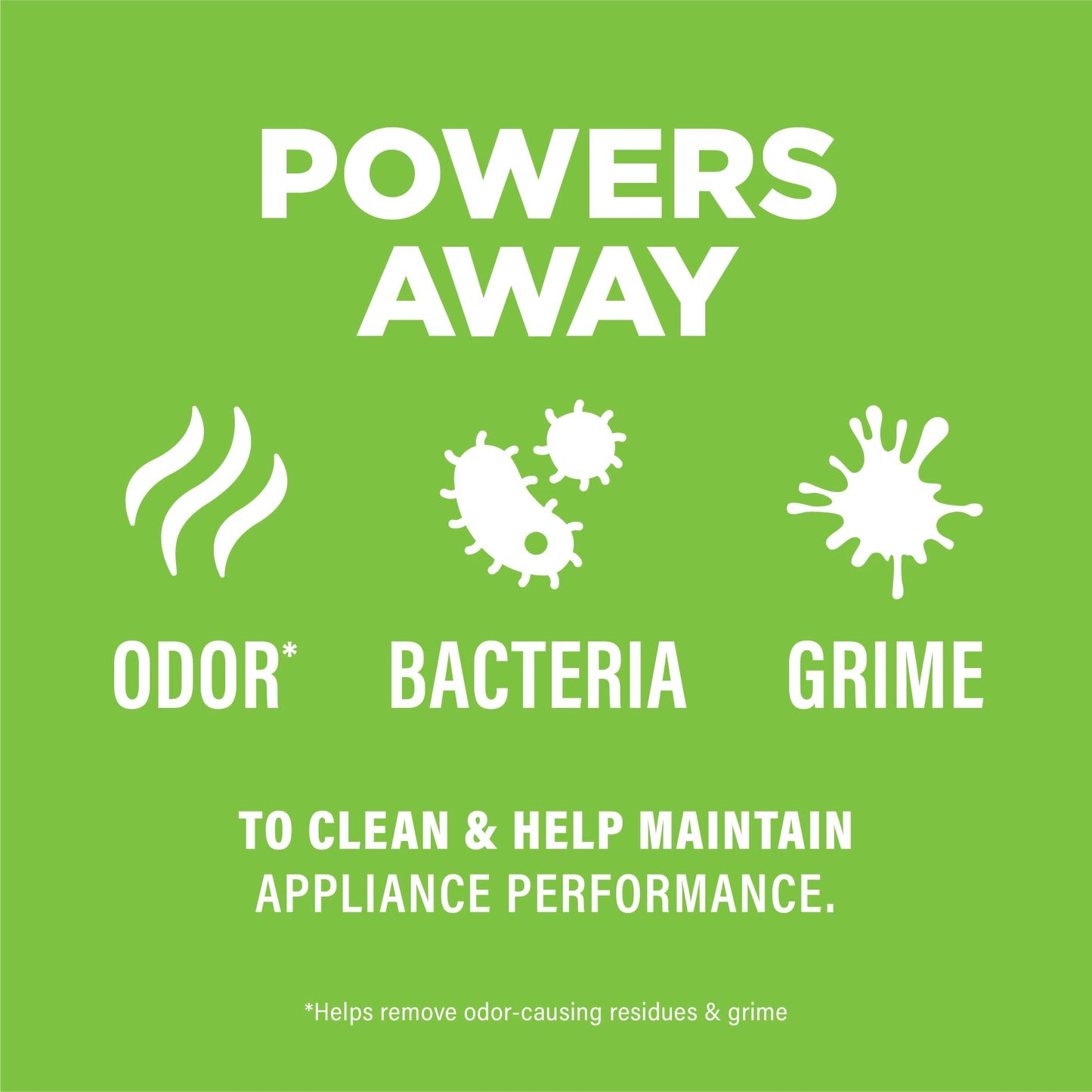 Affresh Garbage Disposal Cleaner, Helps Power Away Odor Causing Bacteria, Debris & Grime in Grind