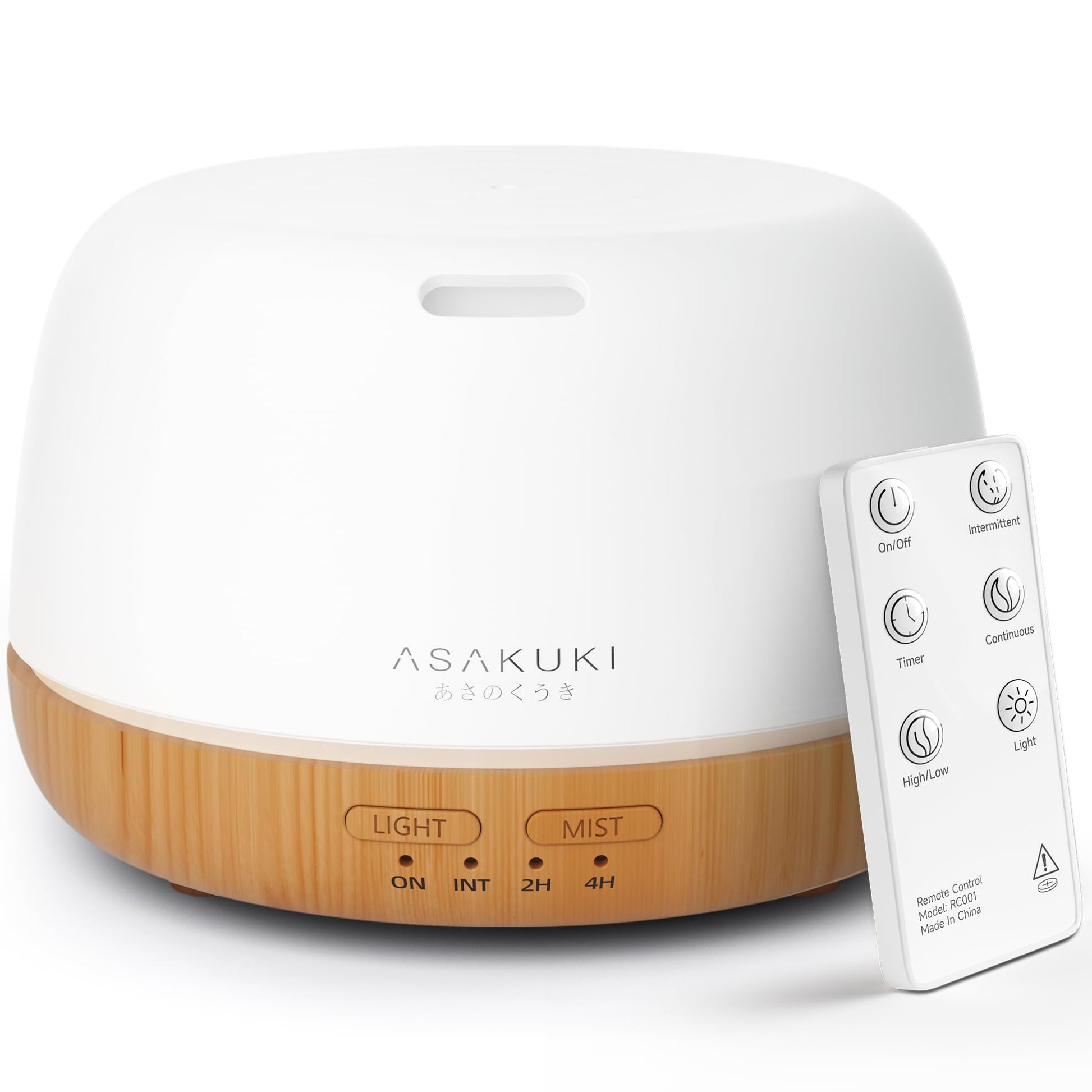 ASAKUKI Essential Oil Diffuser, 300ml Aromatherapy Oil Humidifier