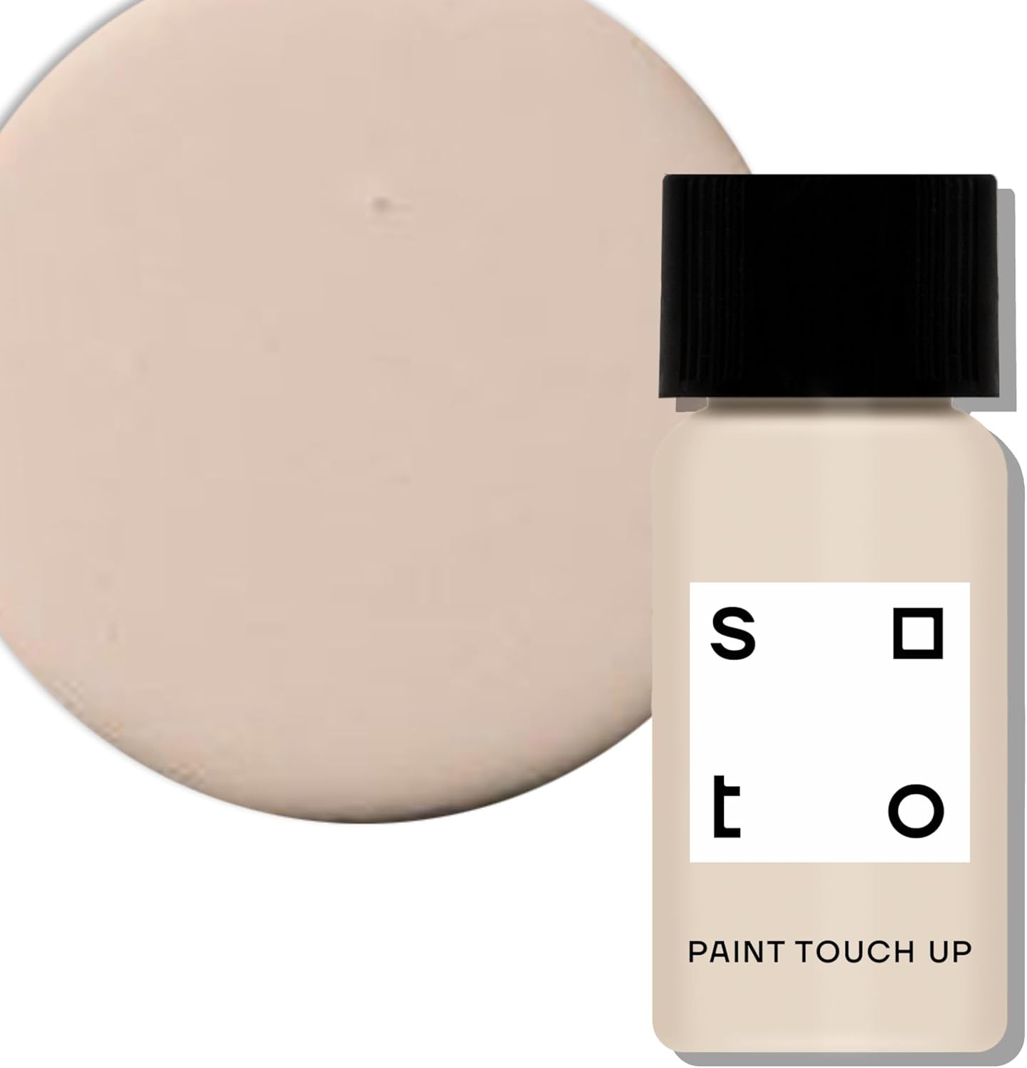 soto Beige Paint Touch Up, Multi-Surface, Matte Finish (No. 20 Toned Tan) — 10 Milliliters of Scratch Repair for Furniture, Walls, Cabinets, Trim, Doors, Indoor/Outdoor