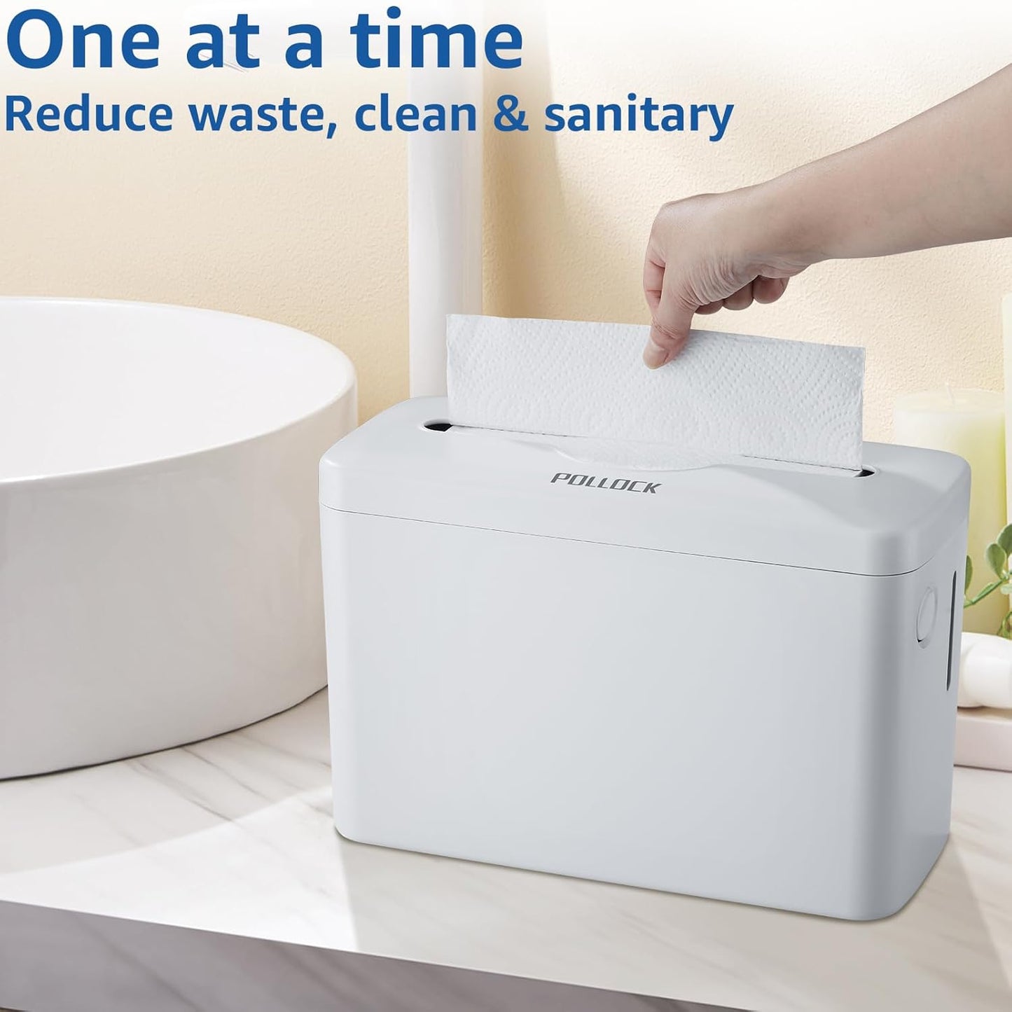 Paper Towel Dispenser Countertop, Multifold Trifold Paper Towel Holder, Hand Towel Dispenser, Commercial Paper Towel Dispenser,Paper Towel Holder for Home Kitchen Restaurant