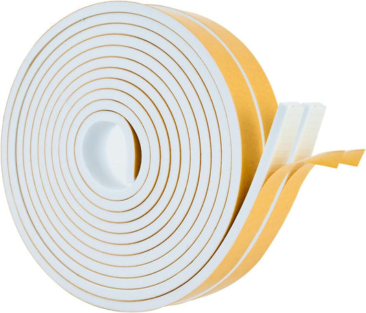 High Density Foam Weather Stripping Door Seal Strip Insulation Tape Roll for Insulating Door Frame