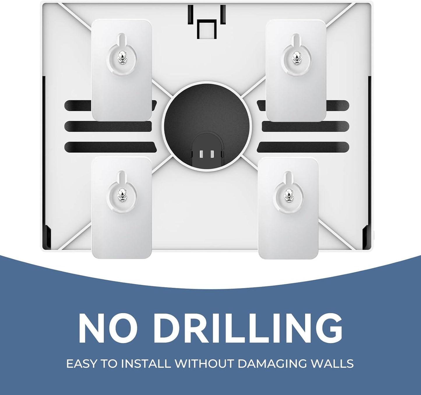 Paper Towel Dispenser Adhesive Wall Mounted,200+ Multifold Trifold c-Fold Hand Paper Towel Dispenser for Bathroom 10.8" L x 3.5" W x 8" H