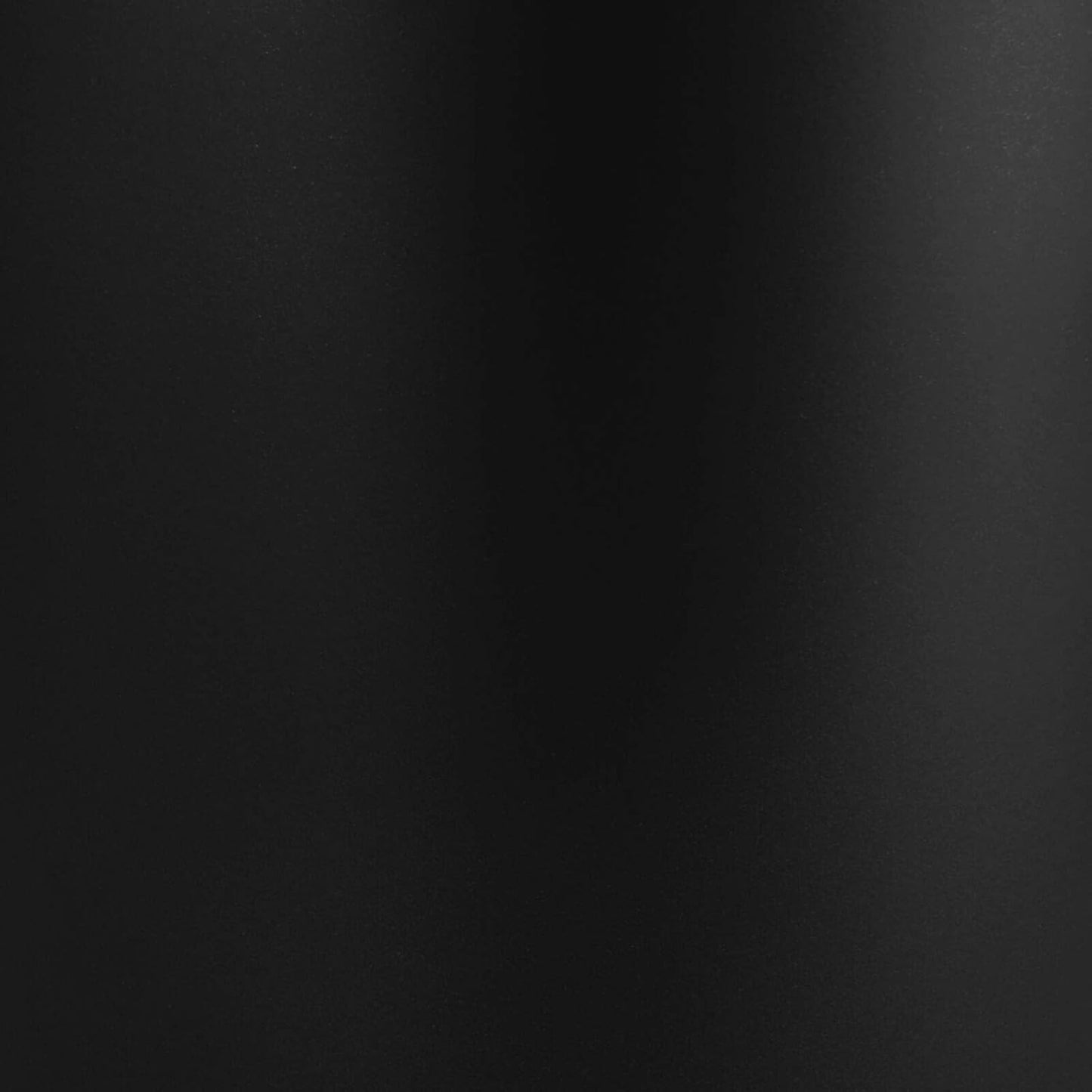 mDesign Stainless Steel Round Metal Trash Can, Small 4 Gallon Wastebasket, Garbage Basket Bin for Bathroom, Bedroom, Kitchen, or Home Office, Holds Waste and Recycle, Mirri Collection, Matte Black