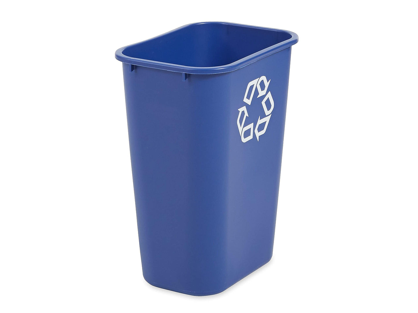 Rubbermaid Commercial Products Deskside Recycling Can, 10.25-Gallon/41-Quart, Blue Recycling
