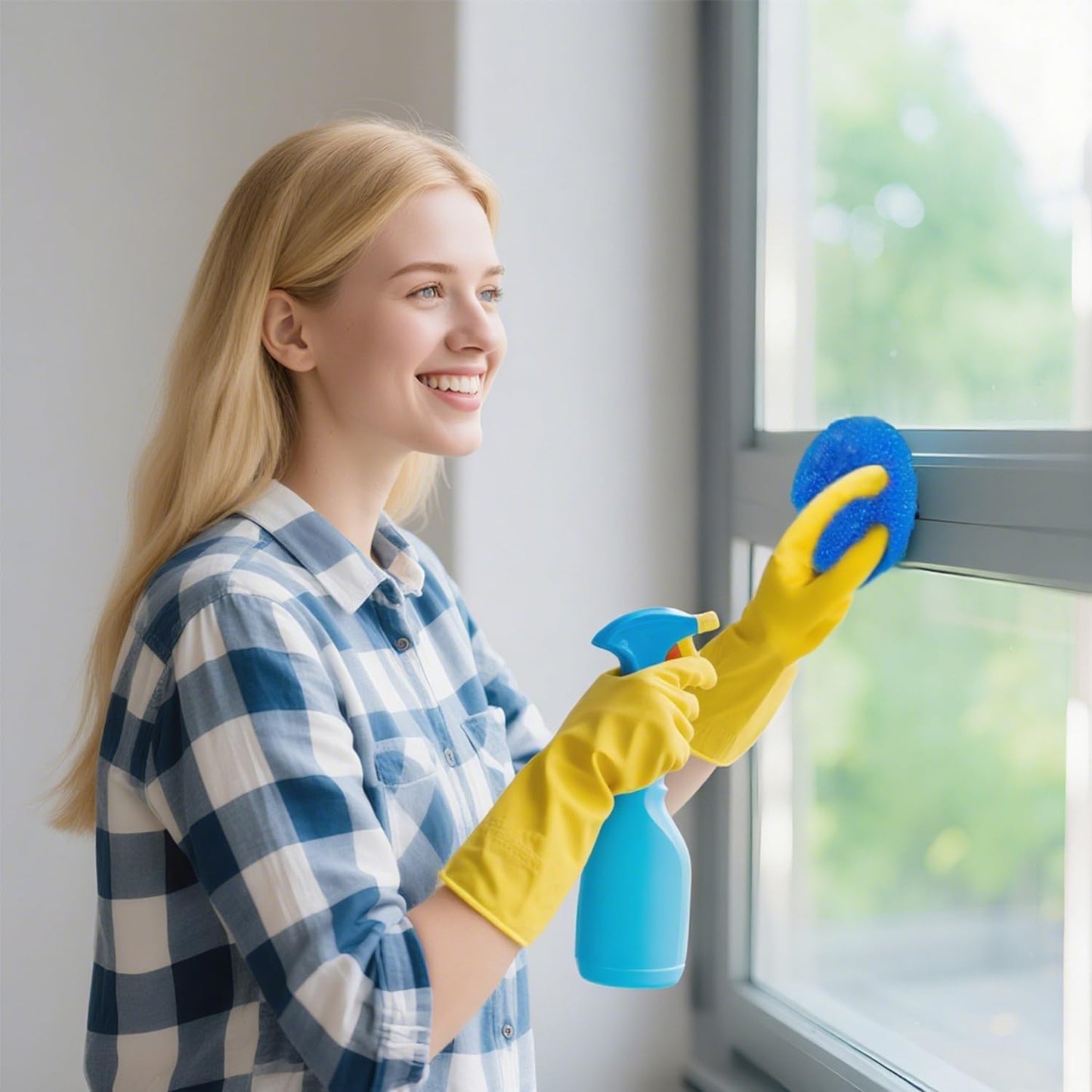 100 Pcs Plastic Dish Scrubbers, Reusable Non-Scratch Nylon Scouring Pads Bulk for Kitchen Cleaning - Multi-Color Poly Mesh Dishwashing Pads