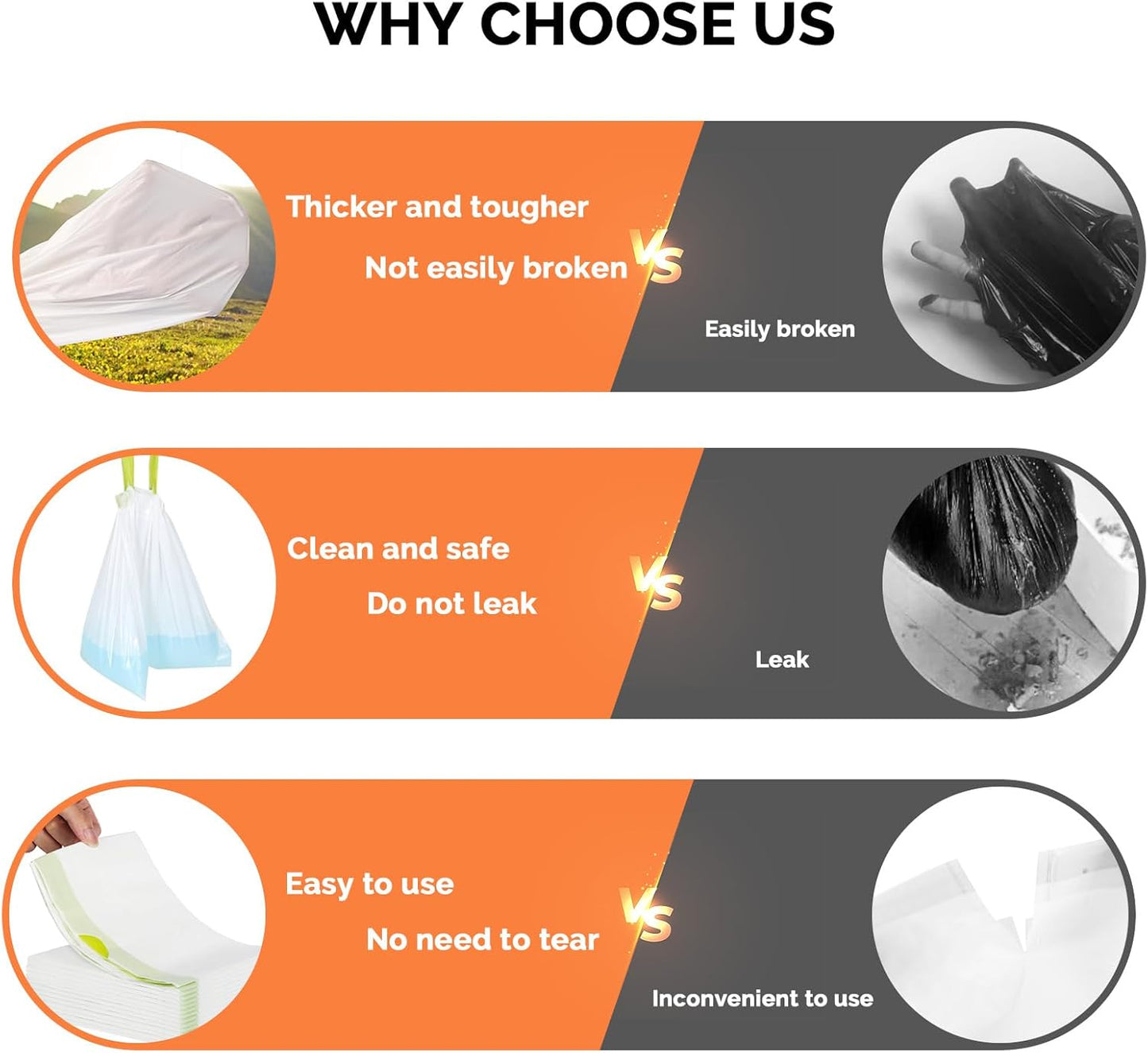 Commode Liners with Absorbent Pads - 60 Pack Disposable Potty Liners for Portable Potty Chair, Large Strong Bags for Camping or Portable Toilet with Gel - Fit All Standard Commode Chair Bucket