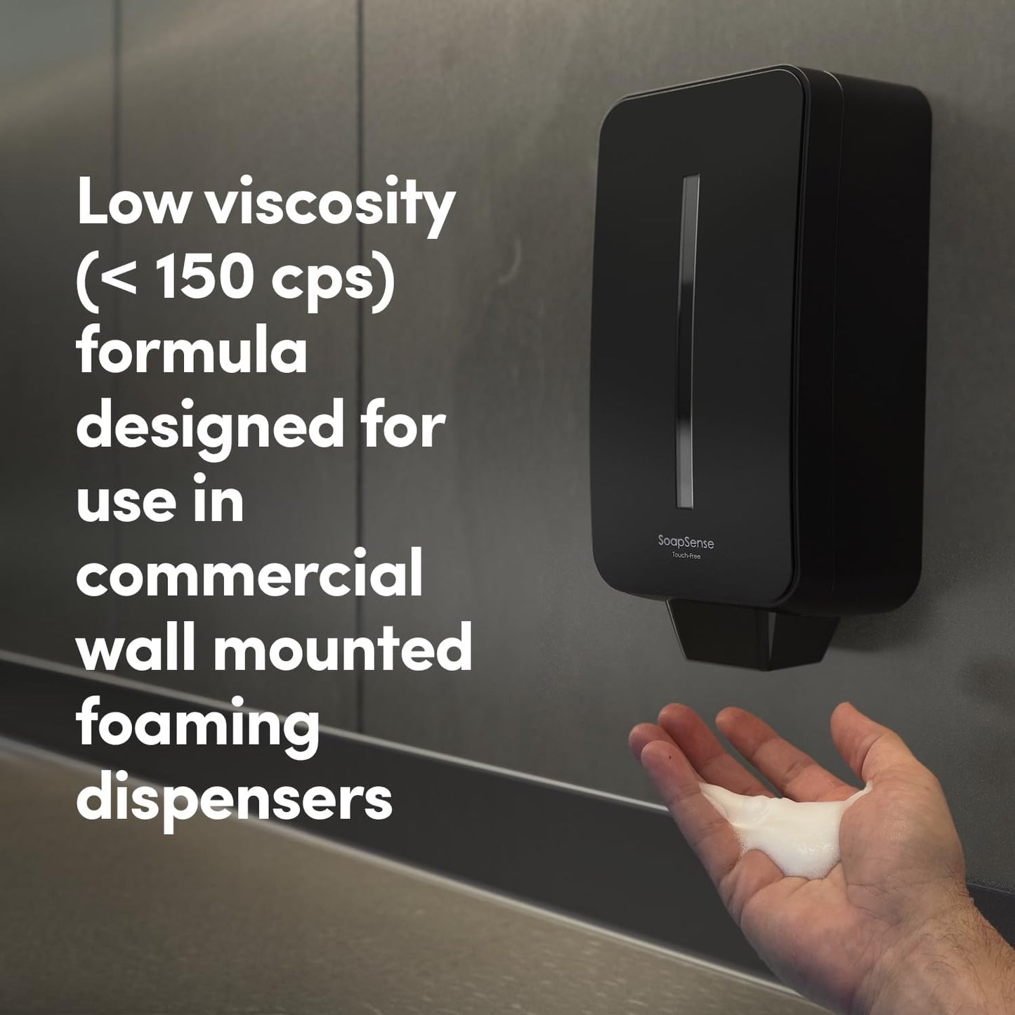 Clean Revolution Foaming Hand Soap Refill Supply Container, Ready to Use Formula, Gluten Free, Geranium Mint Fragrance, 128 Fl. Oz, 4 Pack - Made in USA