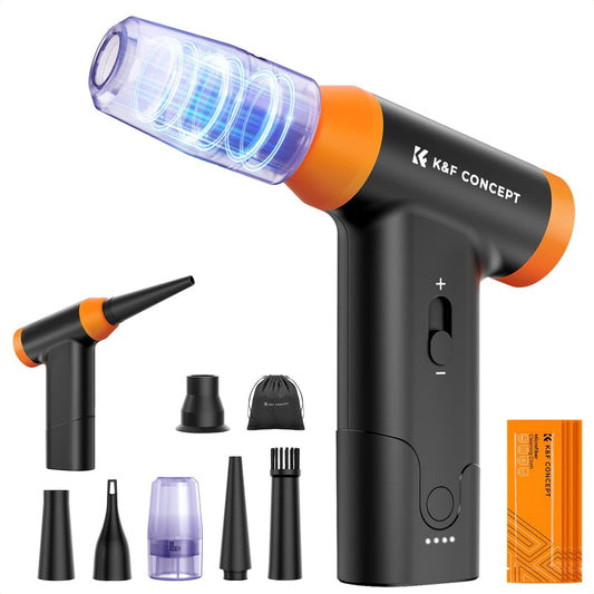K&F Concept Blower & Suction 2 in 1 Compressed Air Duster, 150000RPM Super Power Electric Air