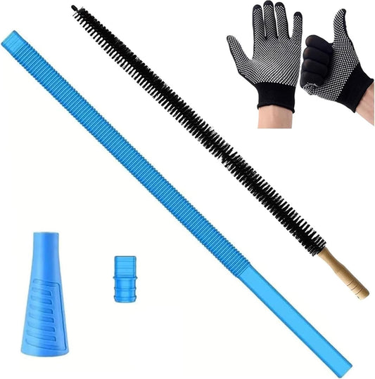 Universal Dryer Vent Cleaner Kit Compatible with All Vacuum Cleaner Include Vacuum Hose Attachment Accessories Brush Lint Brush,Dryer Vent Vacuum Hose with Gloves