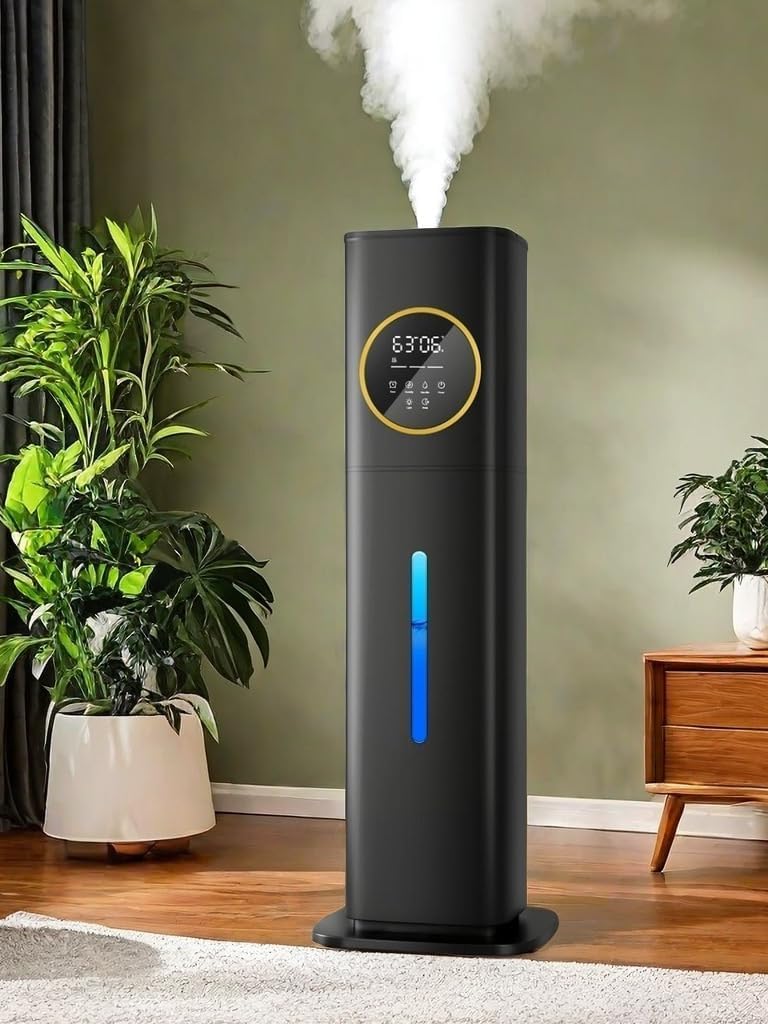 Humidifier Large Room Bedroom with Night Light, 2.1Gal(8L) Humidifiers for Home with Essential Oil