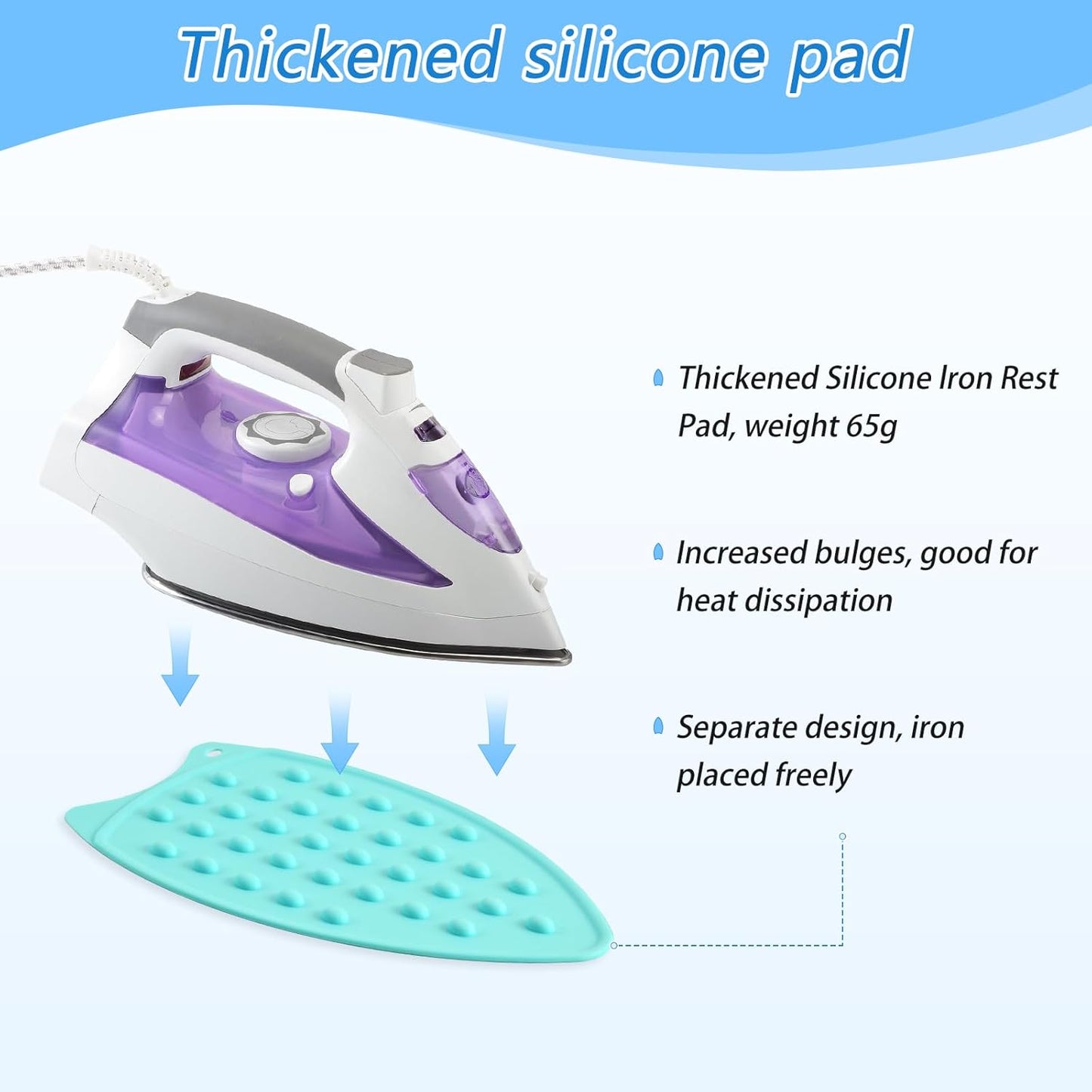 Ironing Mat Portable Ironing Pad Ironing Blanket for Table Top Heat Resistance Double-Side Using Travel Large 47.2 x 27.6 Inch Foldable Orange Flamingos and Green Cactus Flowers