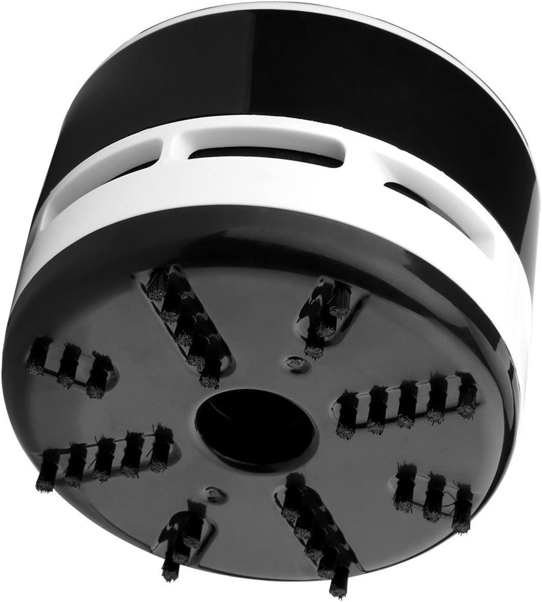 Ogrmar Portable Cordless Mini Desktop Vacuum Desk Dust Cleaner/Dust Sweeper for Home Office Keyboard (Black)