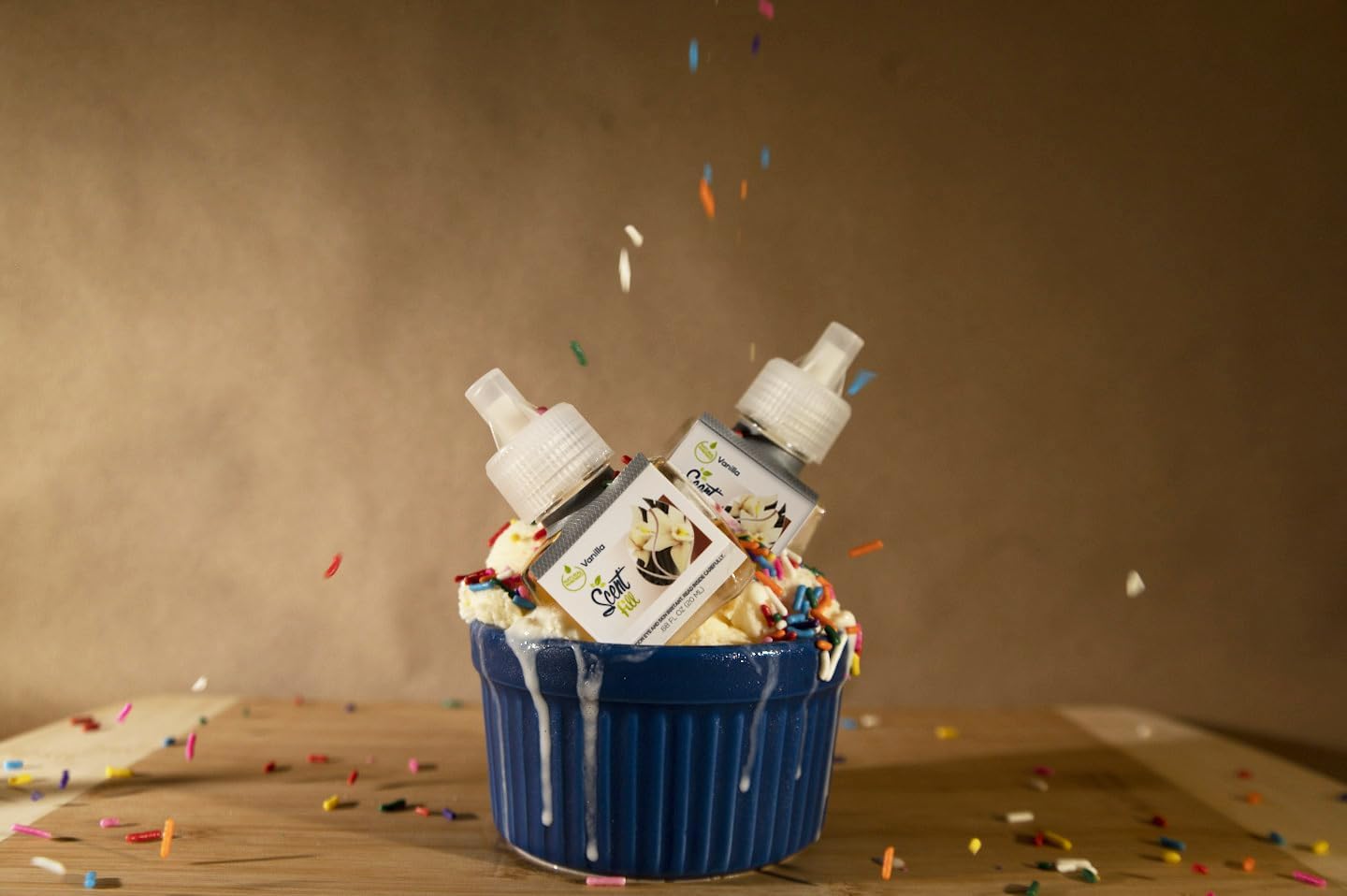 Scent Fill Vanilla Plug in Air Freshener, 4 Scented Oil Refills