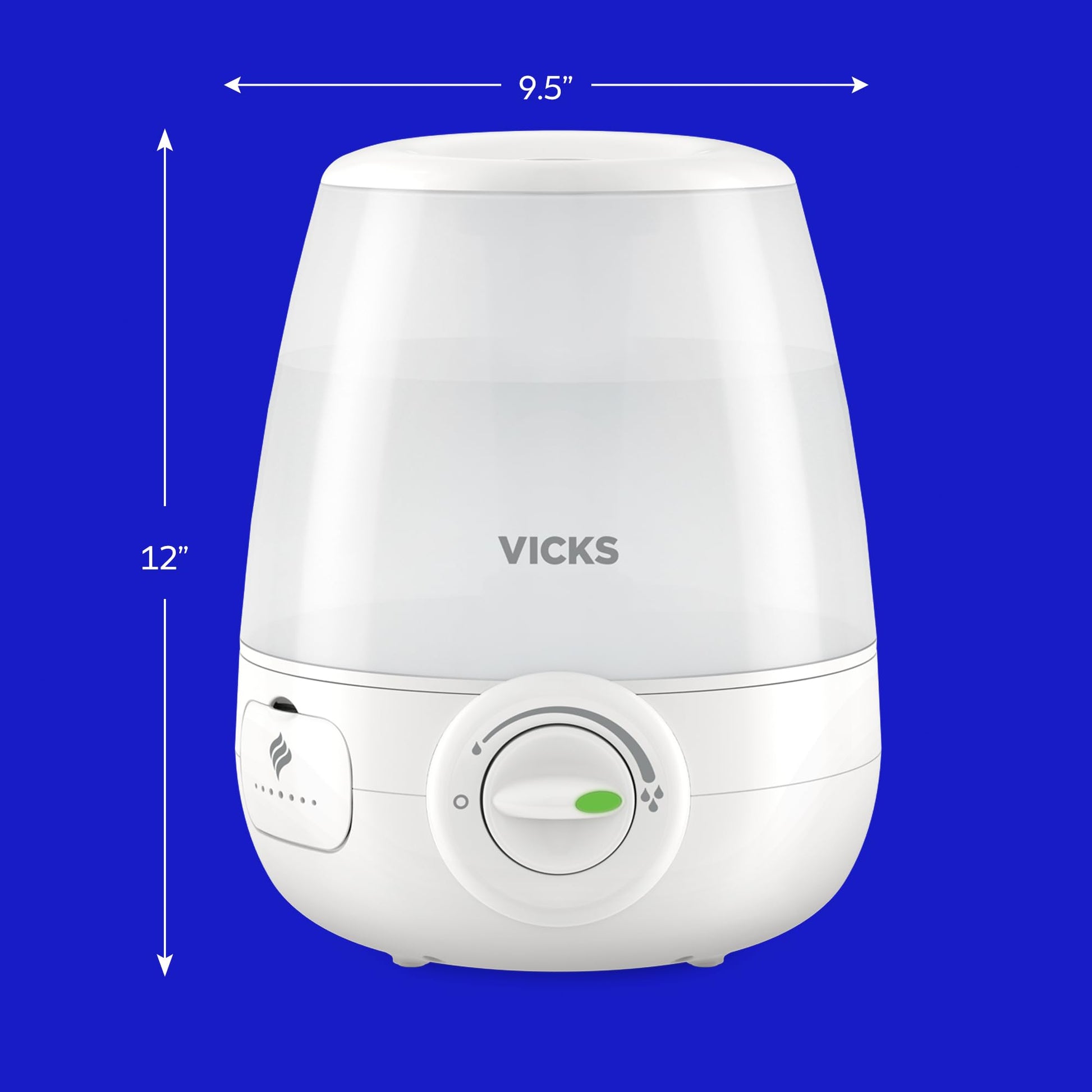 Vicks Filter-Free Ultrasonic Humidifier, Recommended by Pediatricians