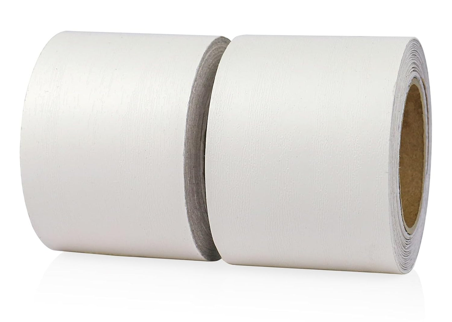 BOMEI PACK Wood Grain Repair Tape,Self Adhesive Repair Patch for Furniture, Floors, Cabinets, Windows, Doors, RV, Home Decor and DIY Projects (2, White)