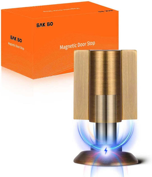 Bak Bo Magnetic Door Stoppers 1 Pack Bottom of Door Holder Keep Door Open No Drilling Magnet Floor
