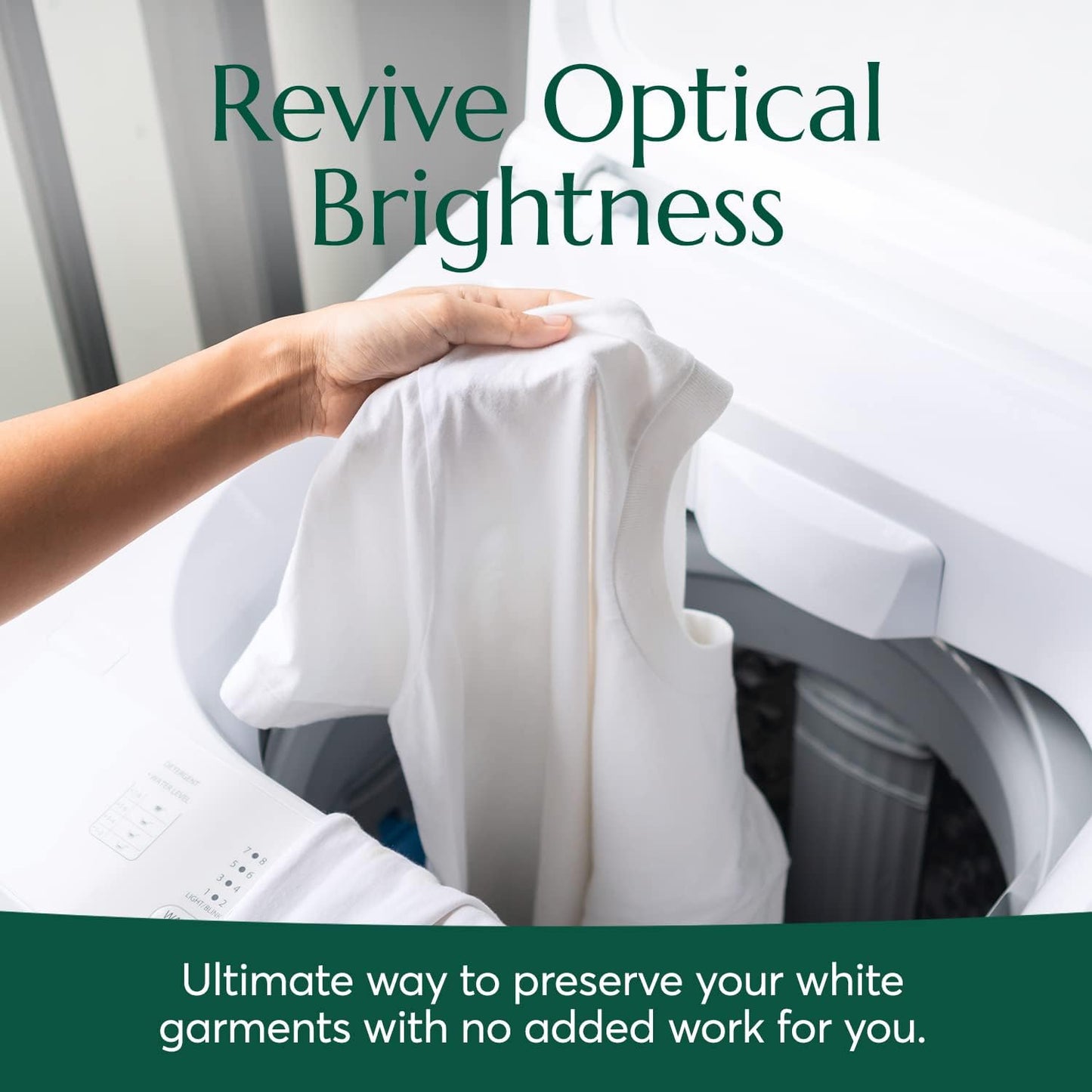 Cleanomic - Oxy Laundry Booster Tablets (White) - Oxy Cleaner Laundry Stain Remover, Color Safe Bleach, Laundry Whitener Brightener (25 Count)