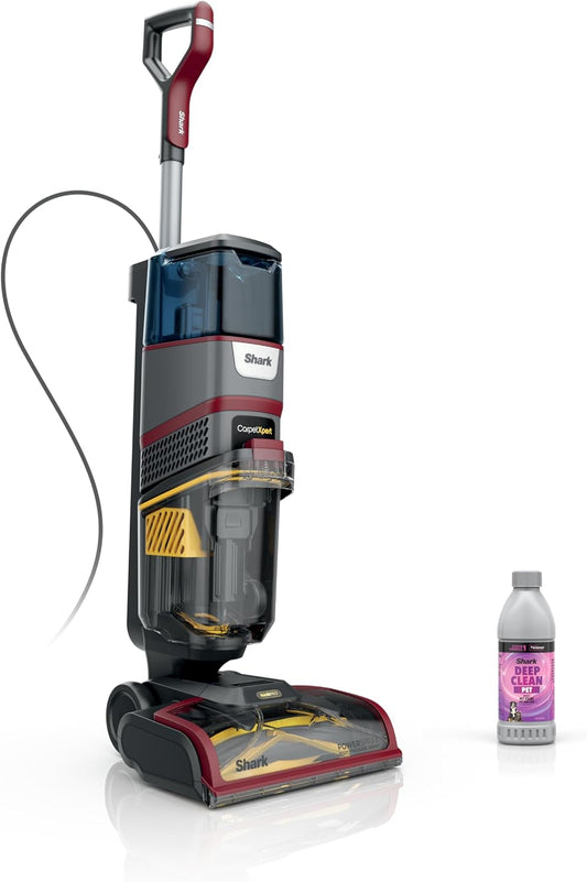 Shark CarpetXpert HairPro Upright Carpet Cleaner, Perfect for Pets, Lightweight & Powerful, Dirt, Grime, Hair & Odor Removal, Carpet Shampooer, Pet Cleaning Solution, Magenta, EX221BRN