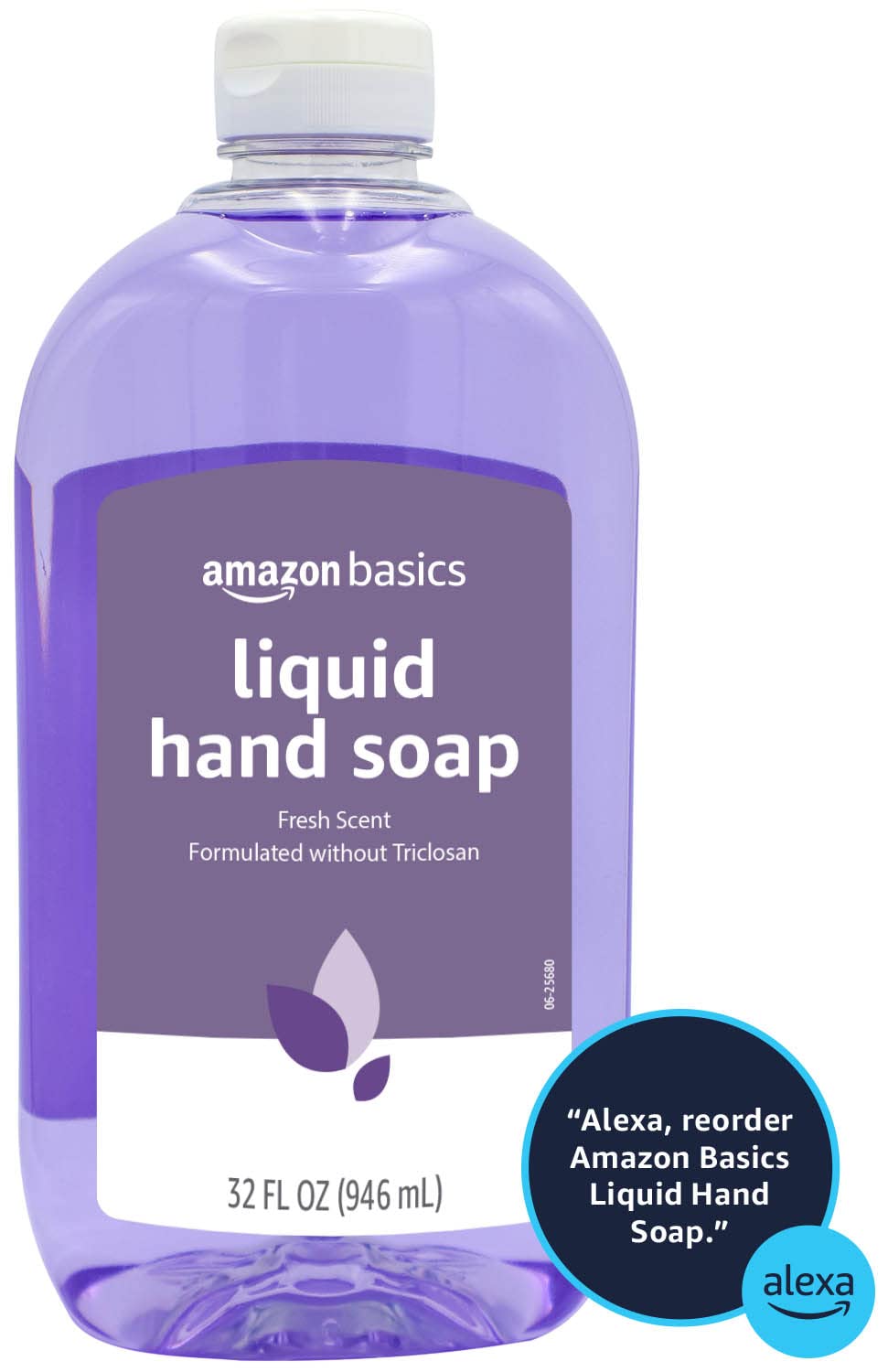 Amazon Basics Original Fresh Liquid Hand Soap, Moisturizing Formula, Phthalate & Paraben-Free, 32
