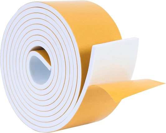 High Density Foam Weather Stripping Door Seal Strip Insulation Tape Roll for Insulating Door Frame