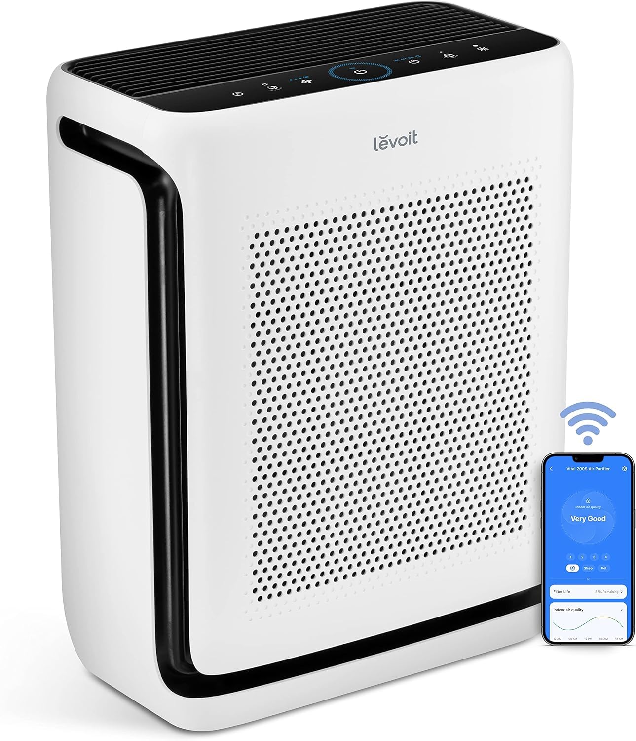 LEVOIT Smart Air Purifier for Home Large Room up to 1875 ft Vital 200S-P