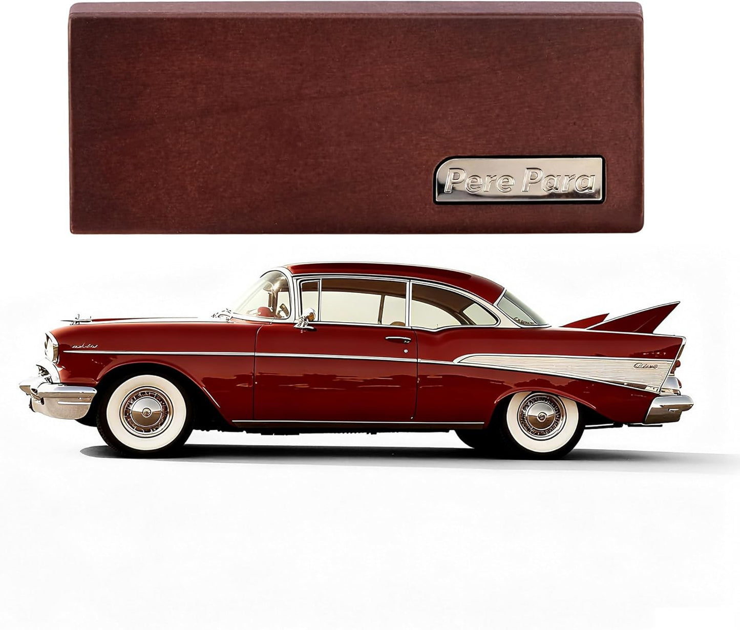 4 Refreshing Scent Bags Wood Car Air Freshener Vent Clip (Darkwood, Amber)- Natural Scent Diffuser for Car, Truck & SUV Premium Essential Oil Starter Kit Gift for Men & Women