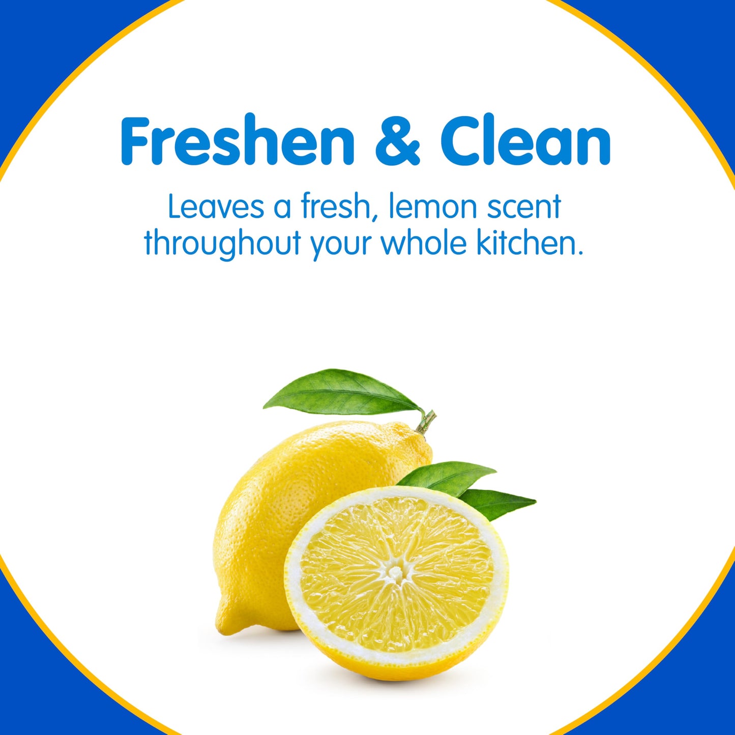Plink Garbage Disposal Cleaner & Deodorizer, Lemon Freshener, 40 Count