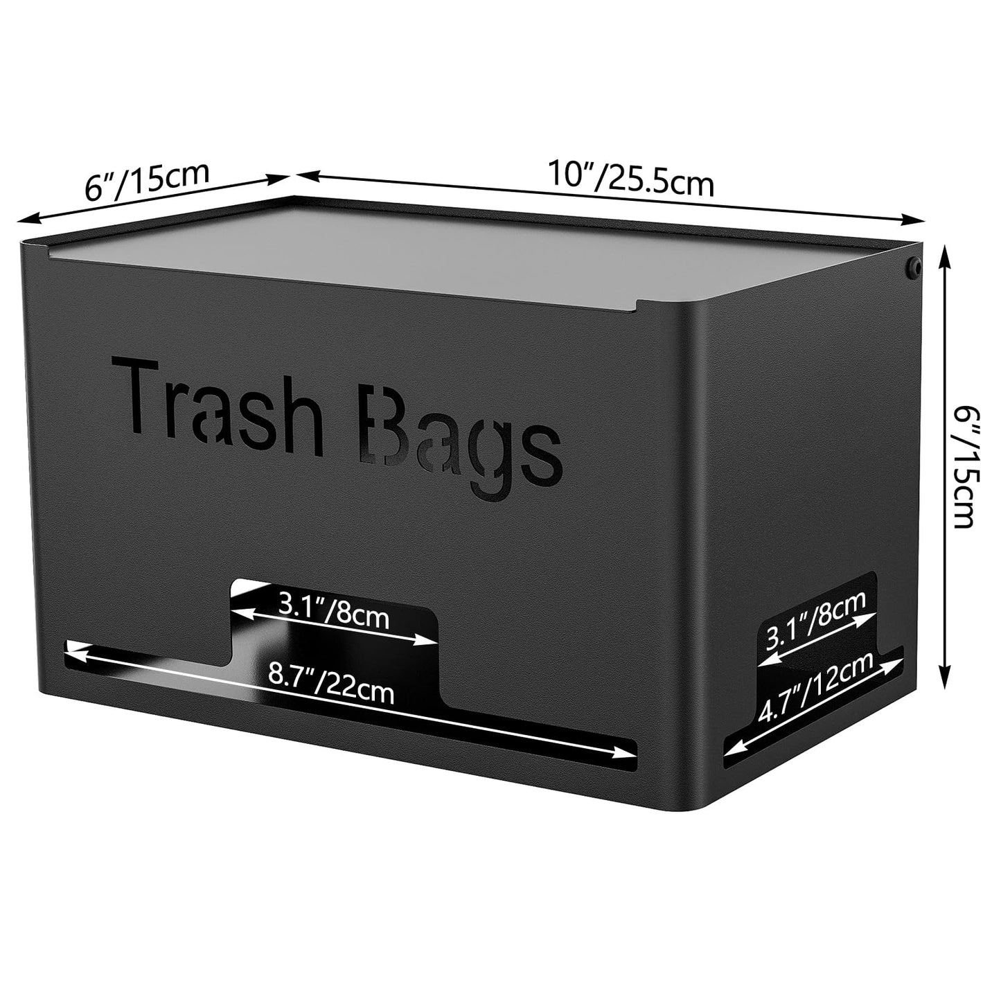 STWWO Large Trash Bag Holder Dispenser