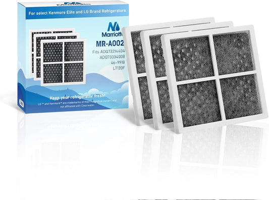 MARRIOTTO LT120F Refrigerator Air Filter Replacement for LG LT120F, Kenmore Elite 469918, 9918