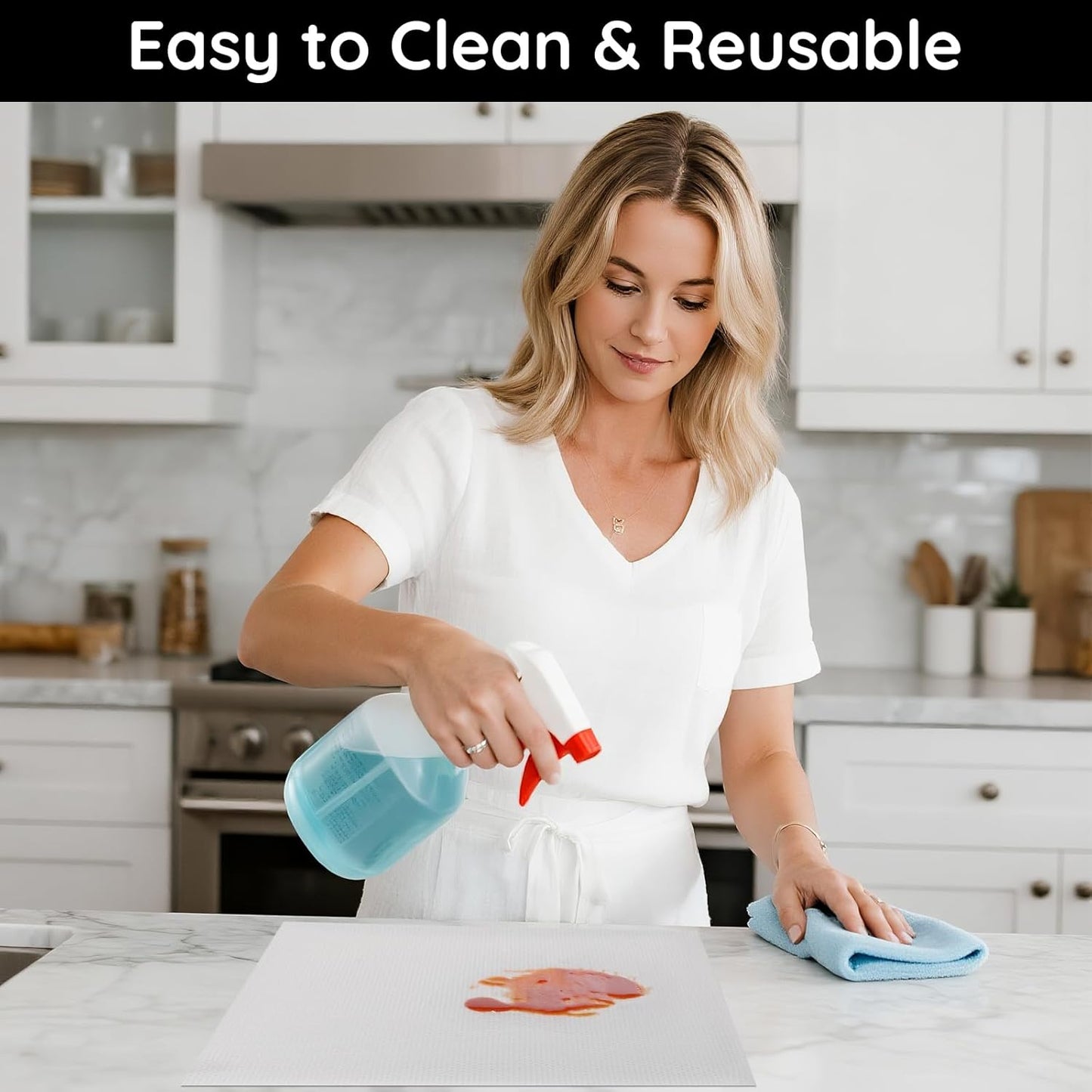 Kitchen Cabinet Liners for Shelves, 17.7" W x 197" L x 0.03" T, Non Adhesive Shelf Liner, Non Slip for Home and Kitchen Cabinets, Drawer, Refrigerator, Dresser, Cupboard, RV (Polka Dot)