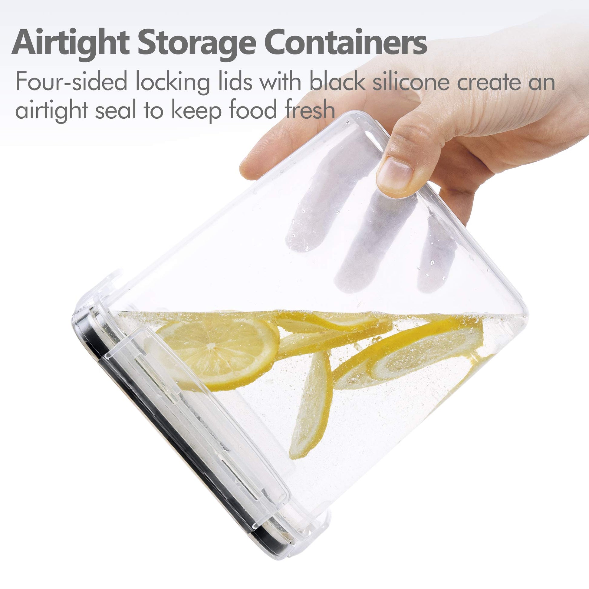 CHEFSTORY Airtight Food Storage Containers Set, 14 PCS Kitchen Storage Containers with Lids for