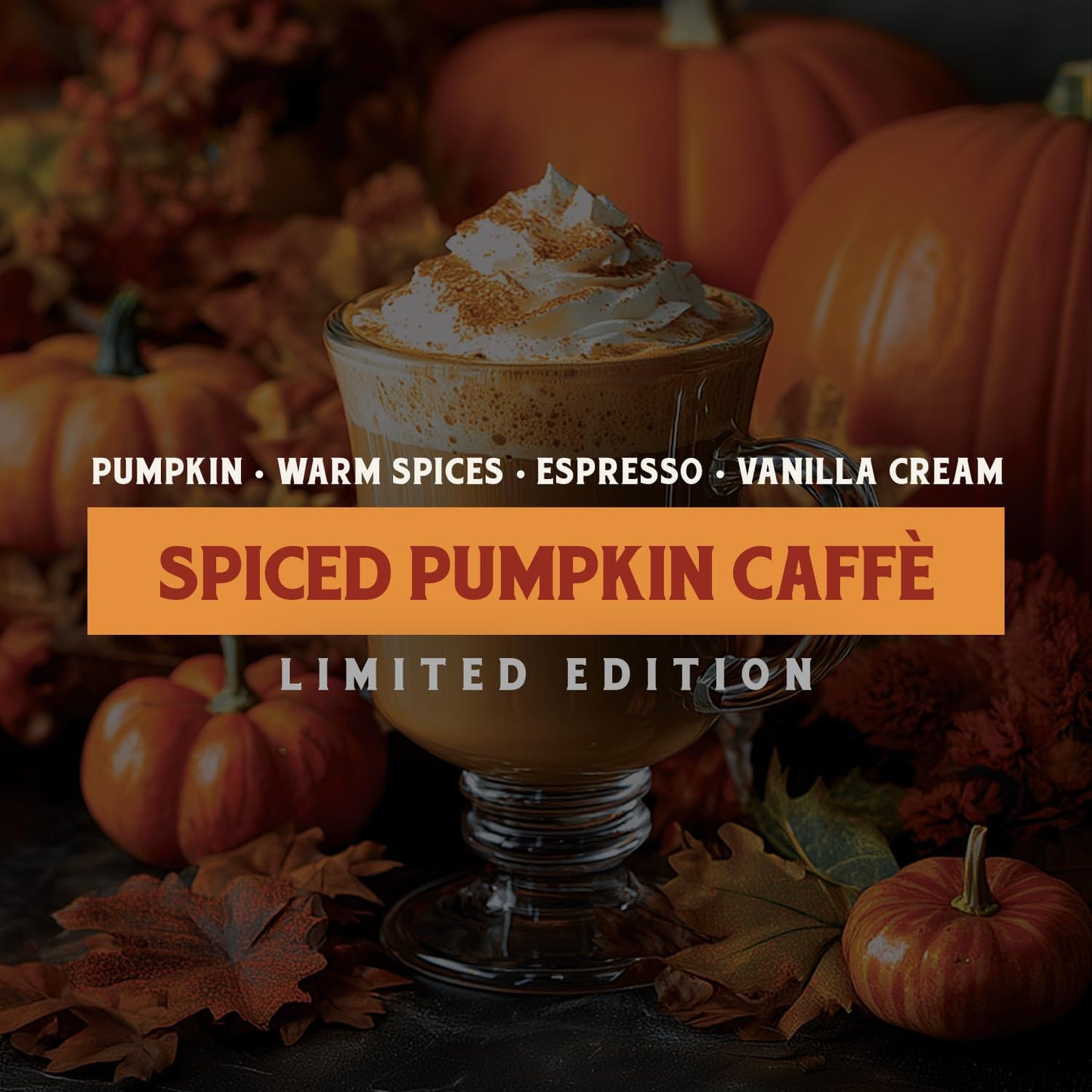 Multi-Surface Cleaning Spray Solution, Plant-Powered, Scented (Spiced Pumpkin Caffè)
