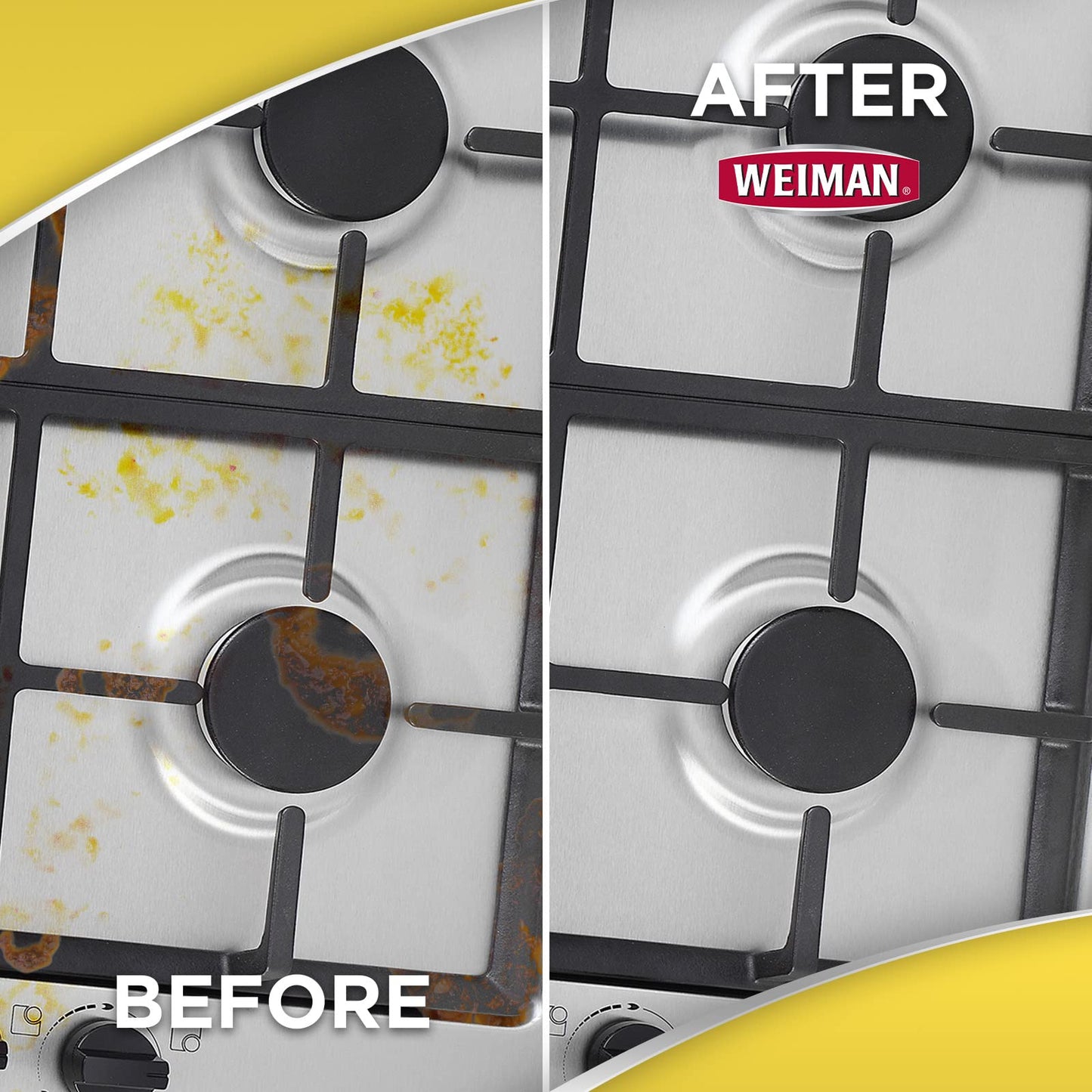 Weiman Heavy Duty Stove and Oven Cleaner and Degreaser for Glass, Ceramic Cooktops, BBQ grill