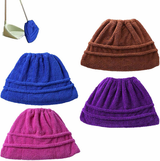Icexeco Lazy Broom Cover Cloth, Multifunctional Lazy Brooms Cover, Washable Reusable Microfiber