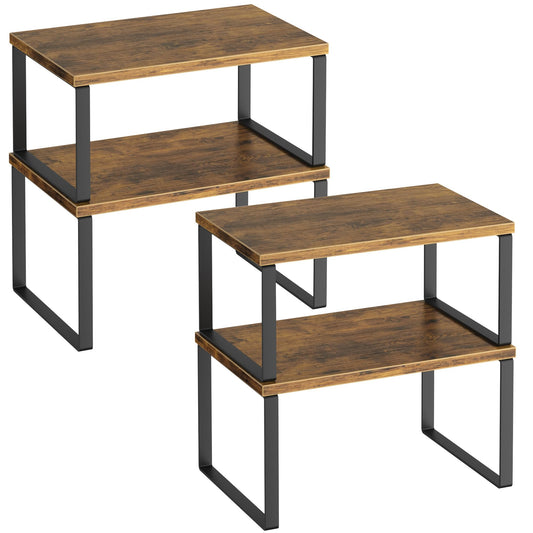 Selefrecos Kitchen Cabinet Organizer Shelf Set of 4