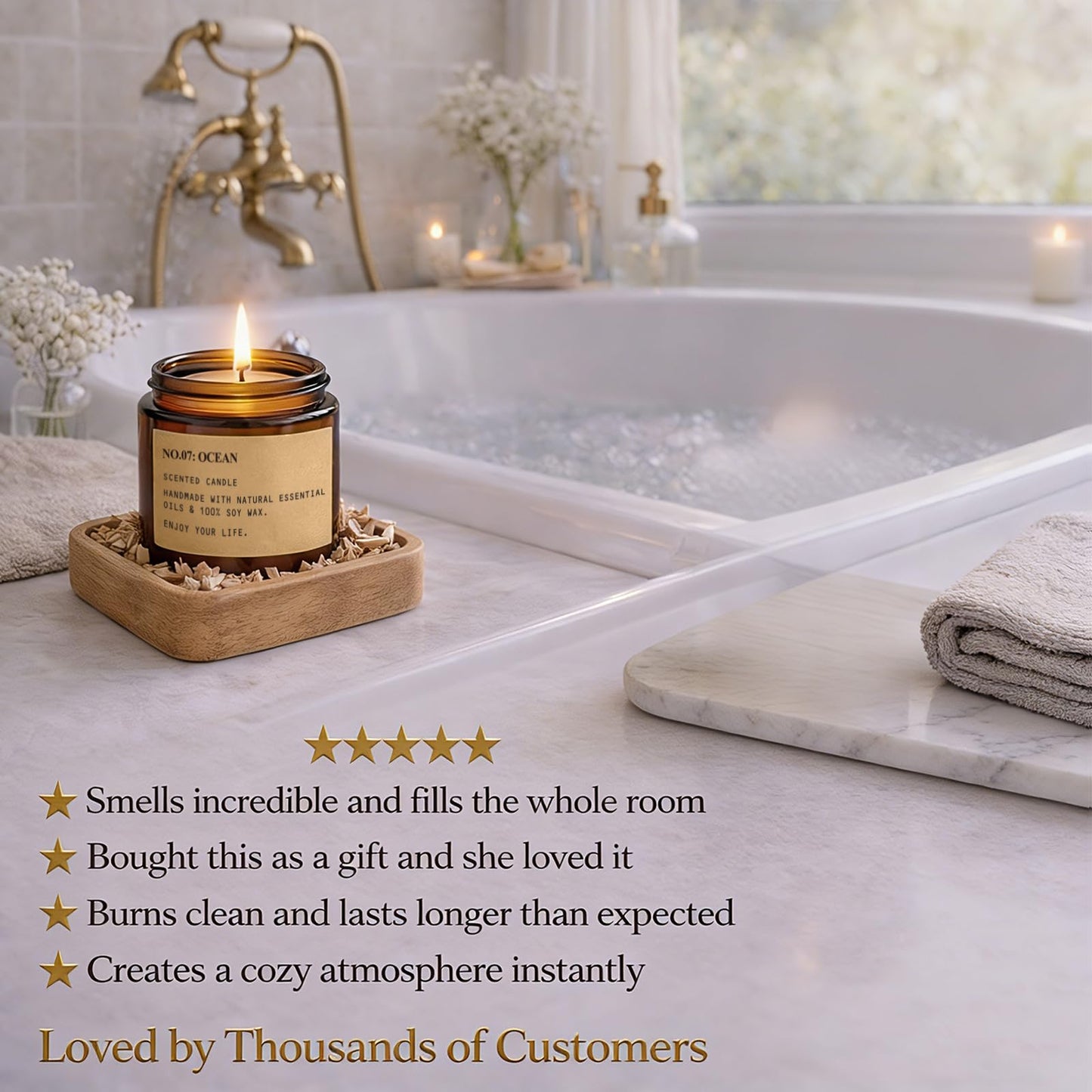 Scented Candles for Home,8 Pack Soy Wax Candle Set,Scented Candles