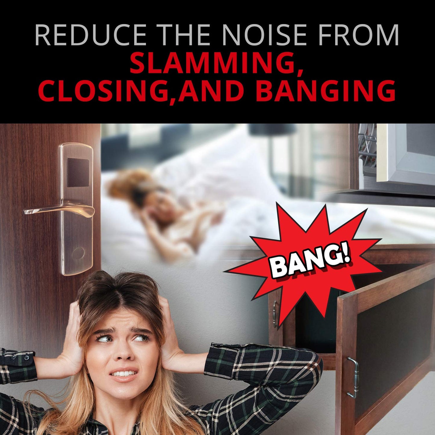 Cabinet Door Bumpers X-Protector 100 PCS – Small Felt Pads 3/8” – Ideal Brown Felt Bumpers – Self-Adhesive Thick Felt Dots – Bumper Pads to Protect Glass & Other Surfaces!