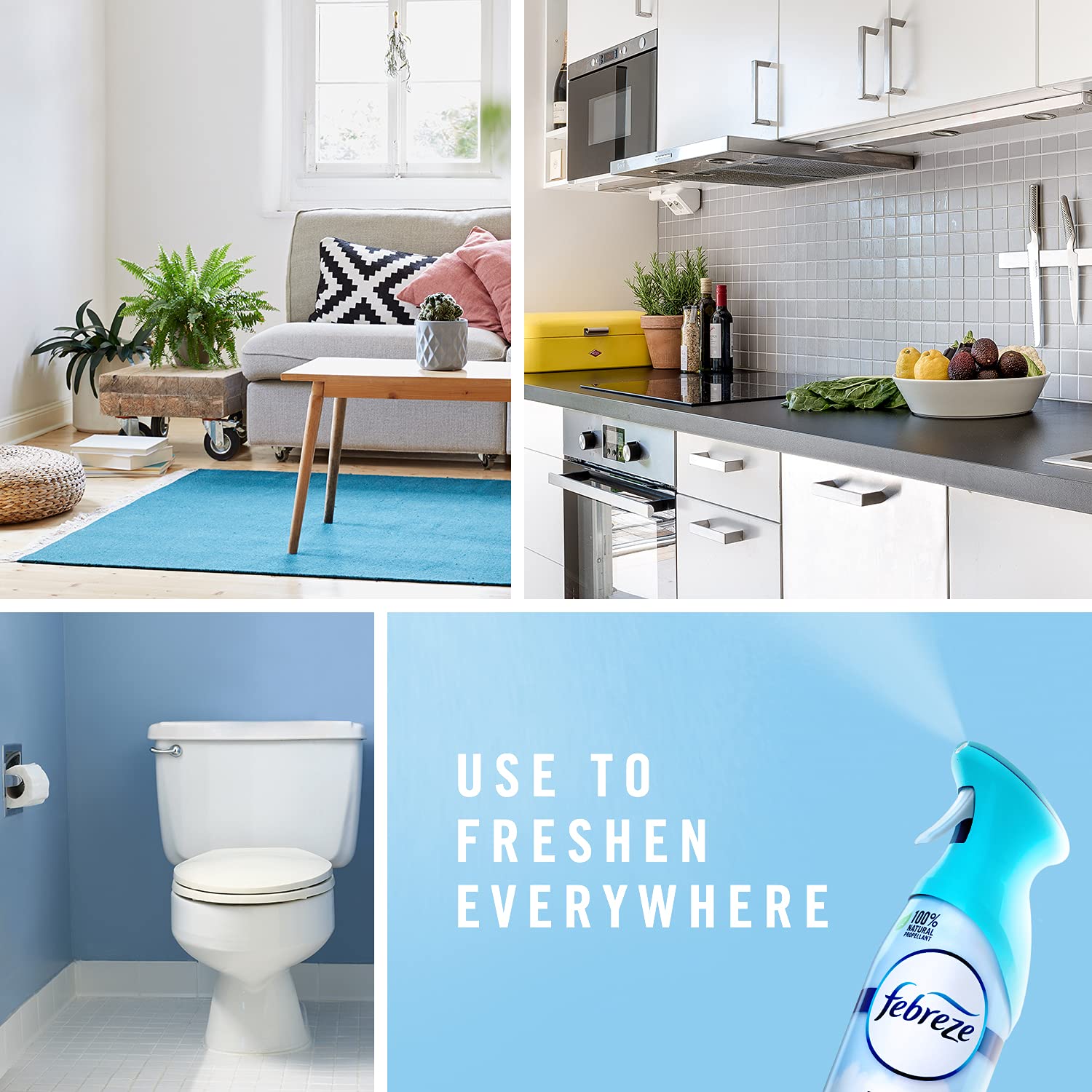 Febreze Air Mist Air Freshener Spray, Odor-Fighting Room Spray, Air Fresheners for Home and