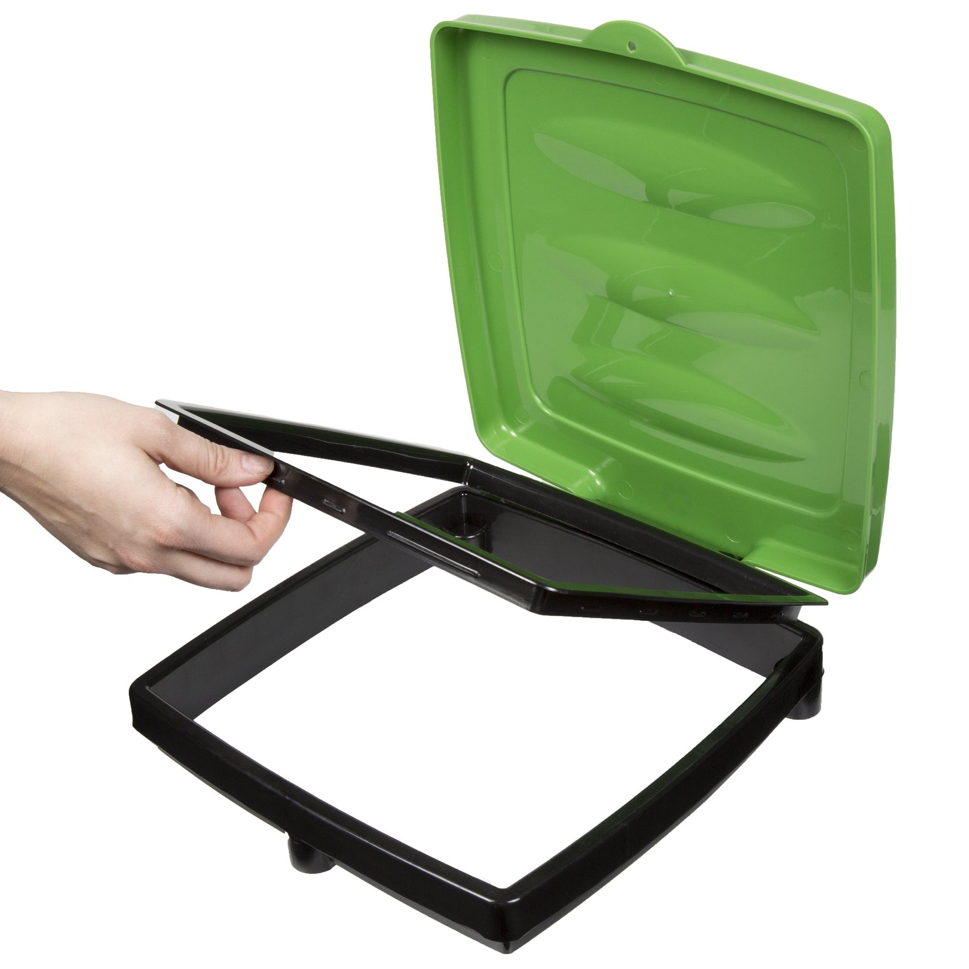 Portable Trash Bag Holder – Collapsible 13-Gallon Garbage Bin for Indoor/Outdoor Use, Camping