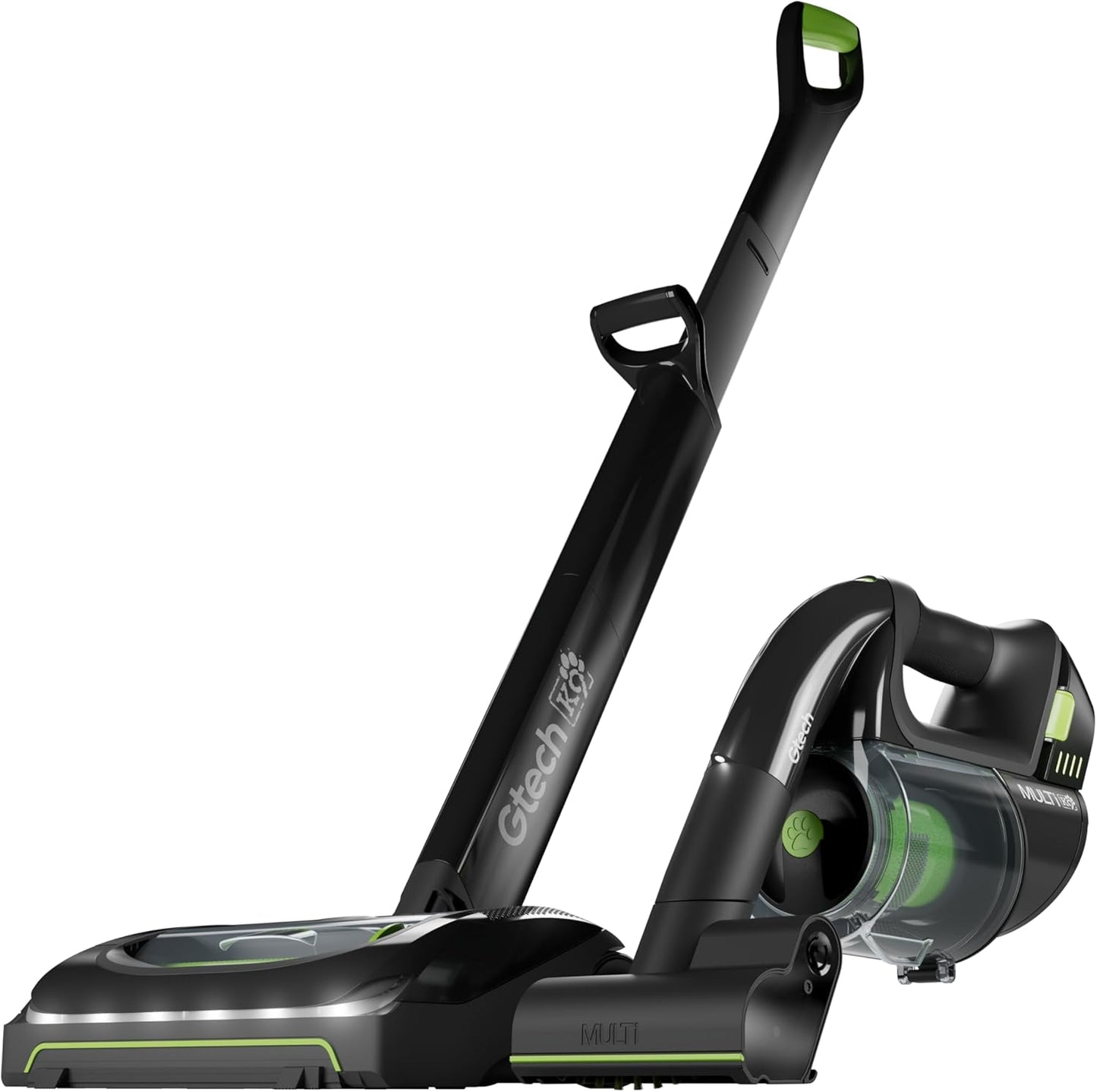 Gtech AirRam 2 K9 and Multi MK2 K9 Cordless Vacuum Cleaner Bundle - Includes The AirRam Upright and The MK2 Portable Handheld - Rechargeable 22V Lithium Ion Battery - Perfect for Stubborn Pet Hair