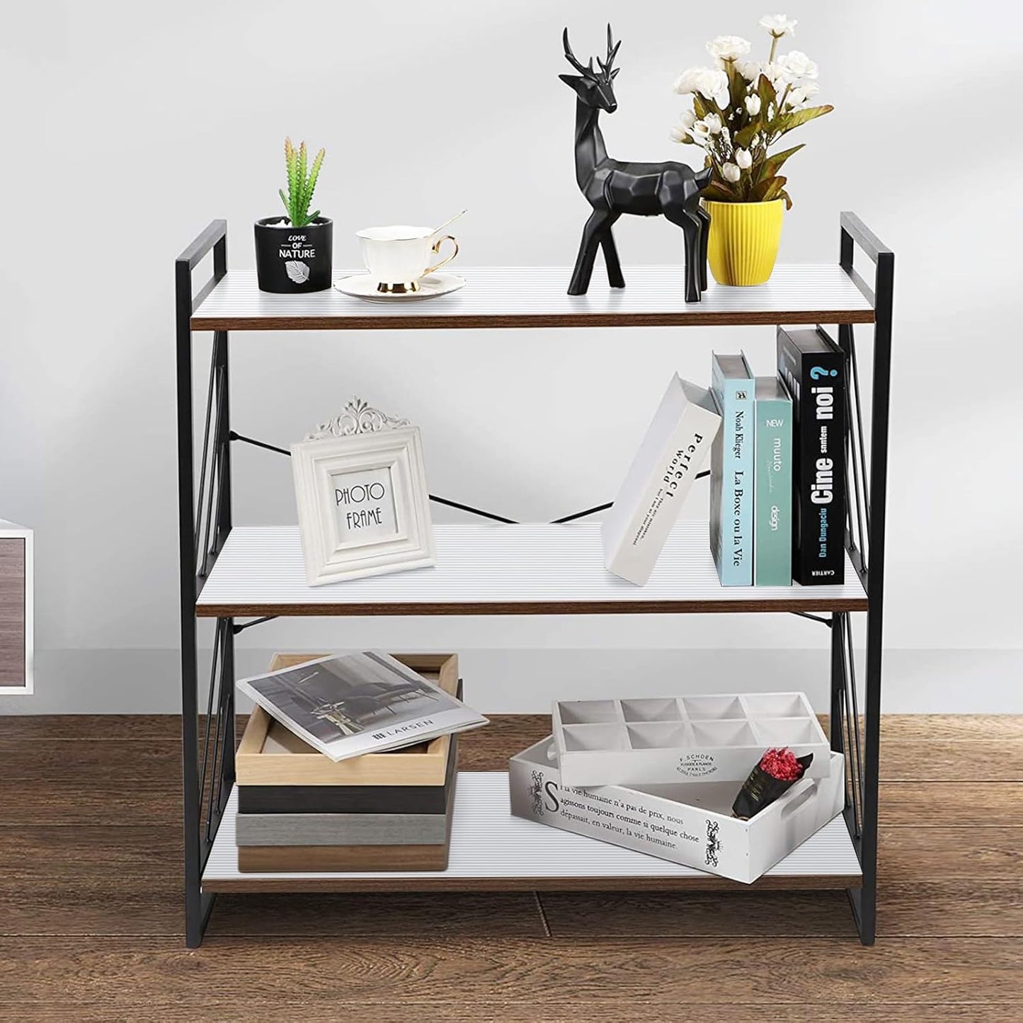 Shelf Liners for Kitchen Cabinets Drawer Liner Non Adhesive Cupboard Mat EVA Material Waterproof Refrigerator Mats Washable Fridge Liner for Cupboard and Desks Liner White 17.3 x 236.2 Inches