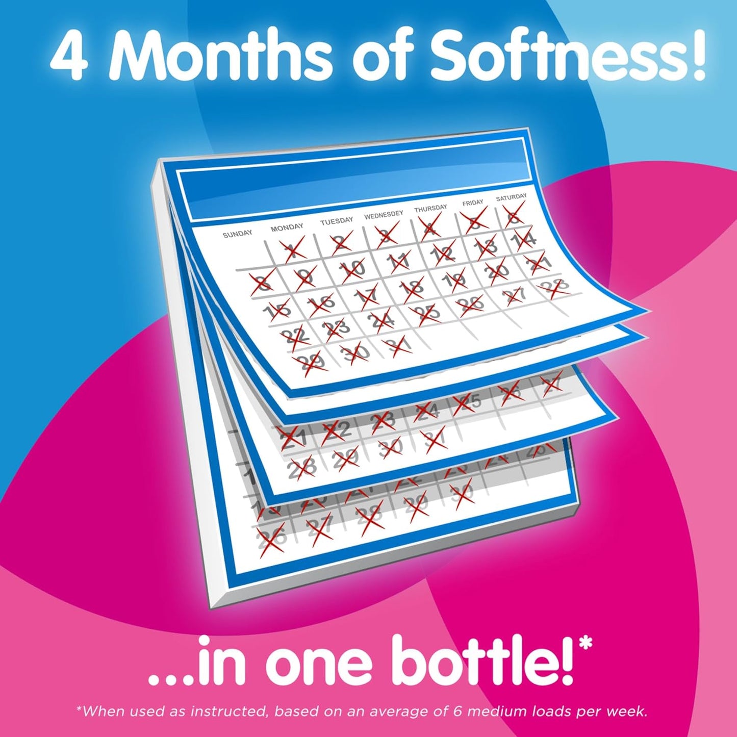 Snuggle Liquid Fabric Softener, SuperFresh Spring Burst, Eliminates Tough Odors, 2X Concentrated, 150 Loads (size may vary)