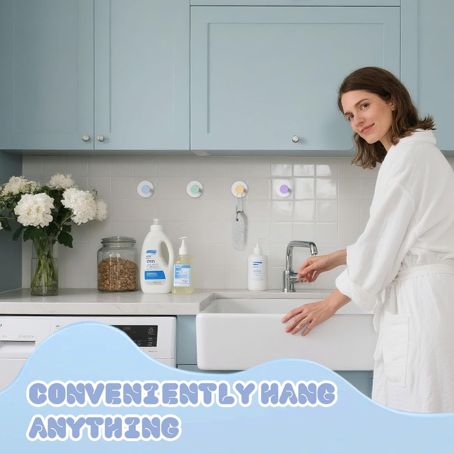 4 Pcs Suction Cup Hooks for Shower，304 Stainless Steel Removable Hooks，Towel Hook，Suction Hook for Bathroom, Bedroom, Glass Window