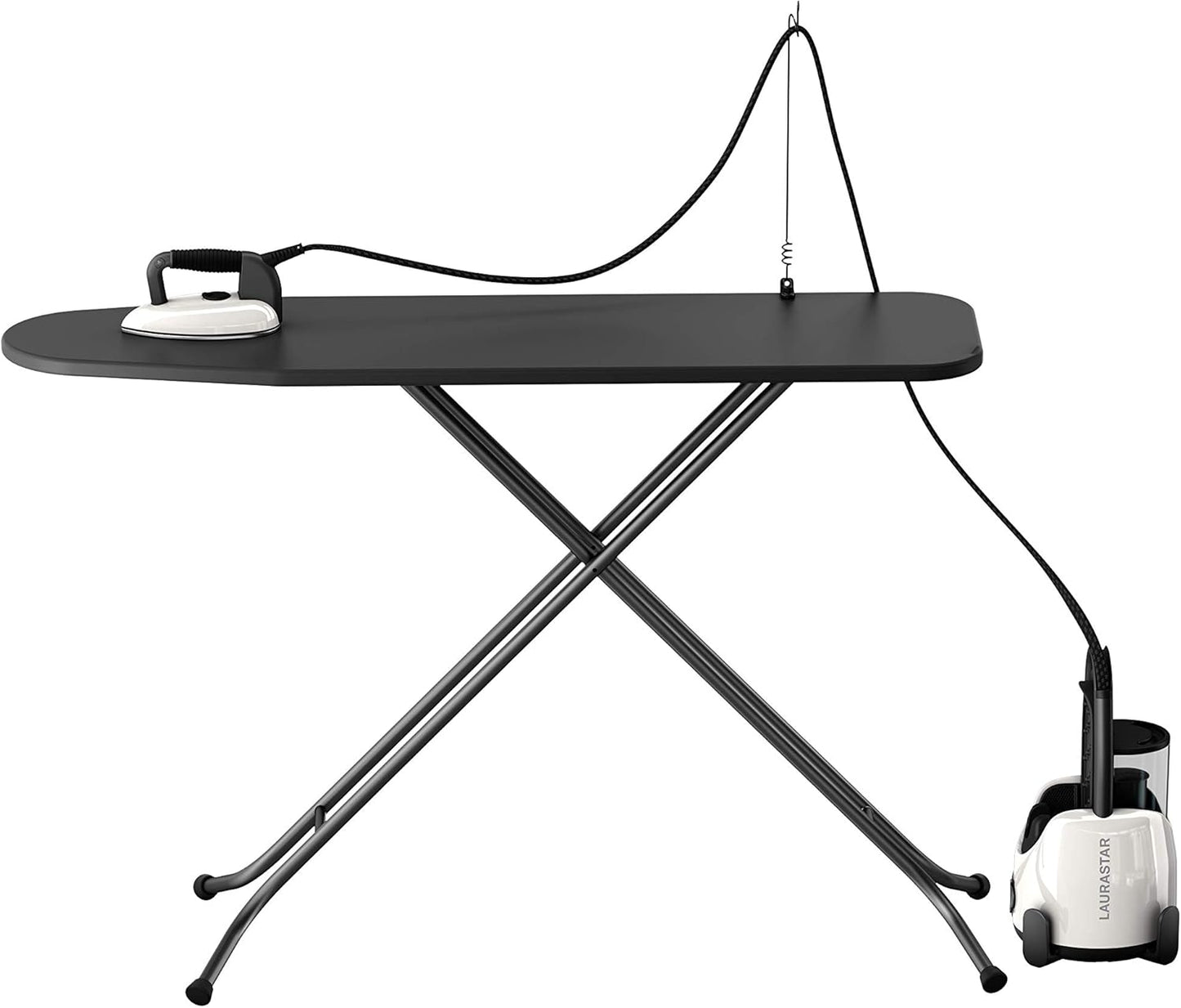 Laurastar Lift White Steam Iron: 3in1 Iron, Steamer and Textile Purifier Continuous Steam Pressure