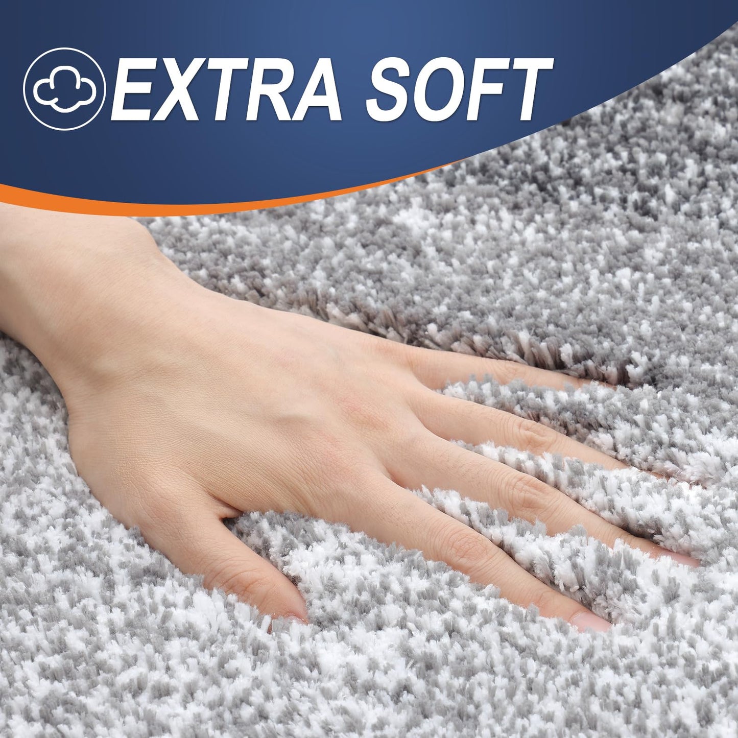 OLANLY Bathroom Rugs Mat 30x20, Extra Soft Absorbent Microfiber Bath Rugs