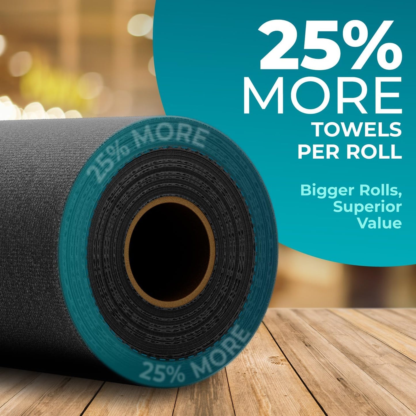 100 Pack Microfiber Cleaning Cloth Roll - Tear Away Reusable Paper Towels Washable, 11.8" Ultra Absorbent Cleaning Supplies for Housekeeping, Cleaning Rags Microfiber Towel, Lint Free Cloth Value Pack