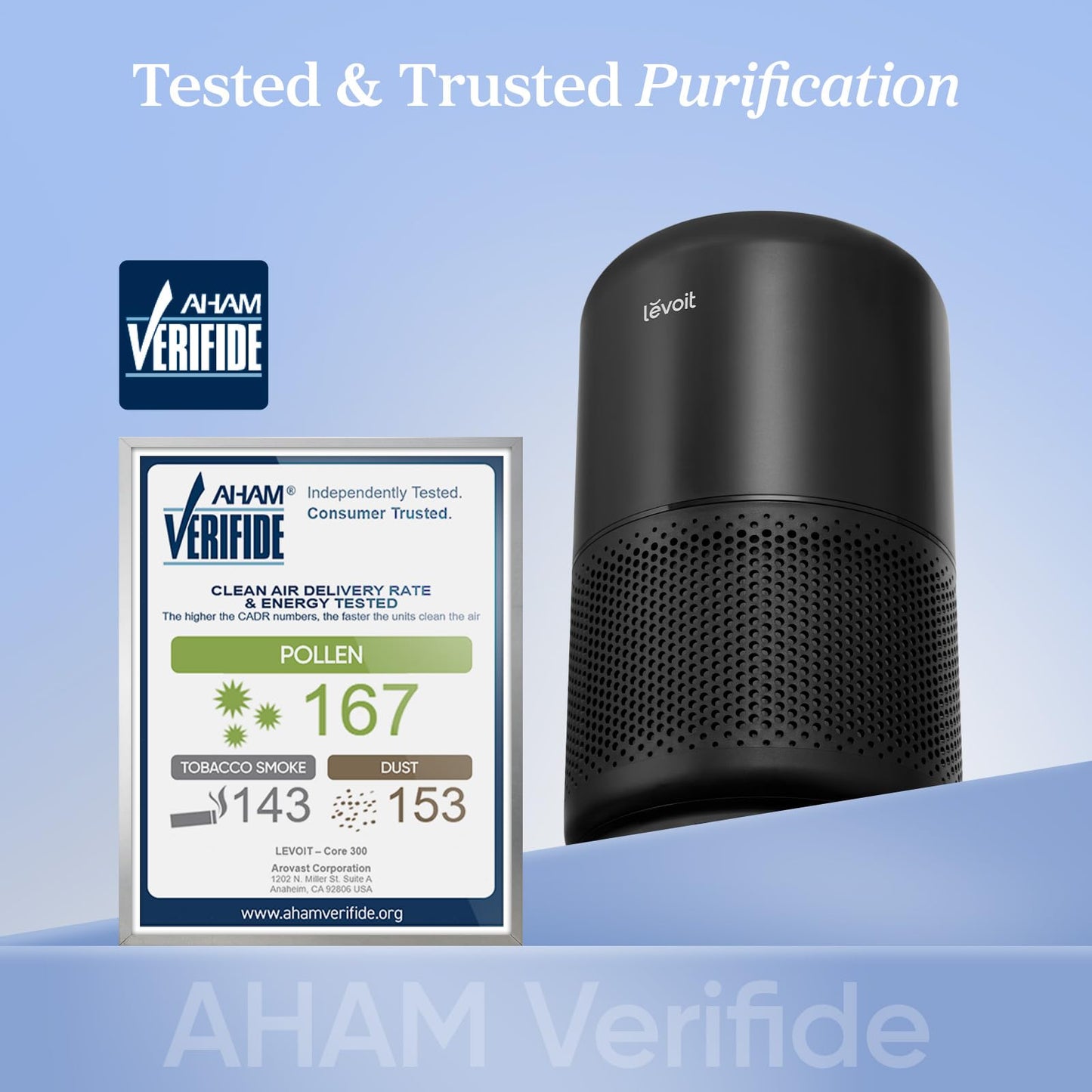 Levoit Air Purifier for Home Pets Hair Allergies in Bedroom Quiet Purifiers
