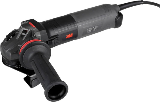 3M Electric Angle Grinder, 11130, VS, 4.5-5 in Slide Switch, 13-Amp, 120V, for Cutting, Grinding