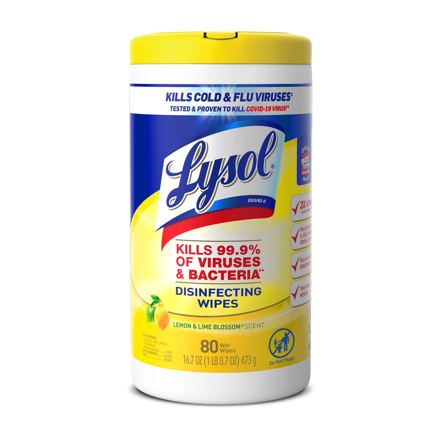 Lysol Disinfectant Wipes, Multi-Surface Antibacterial Cleaning Wipes, For Disinfecting and